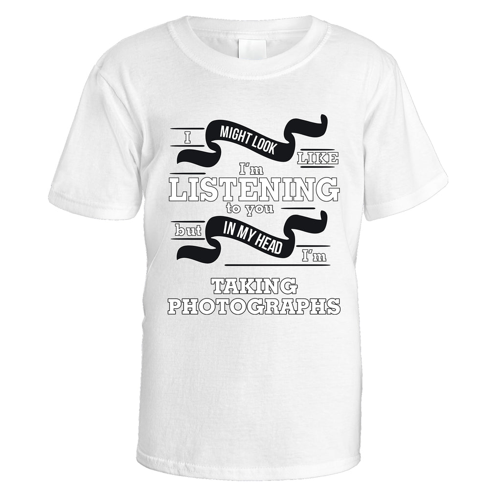 In My Head I'm Taking Photographs T-Shirt