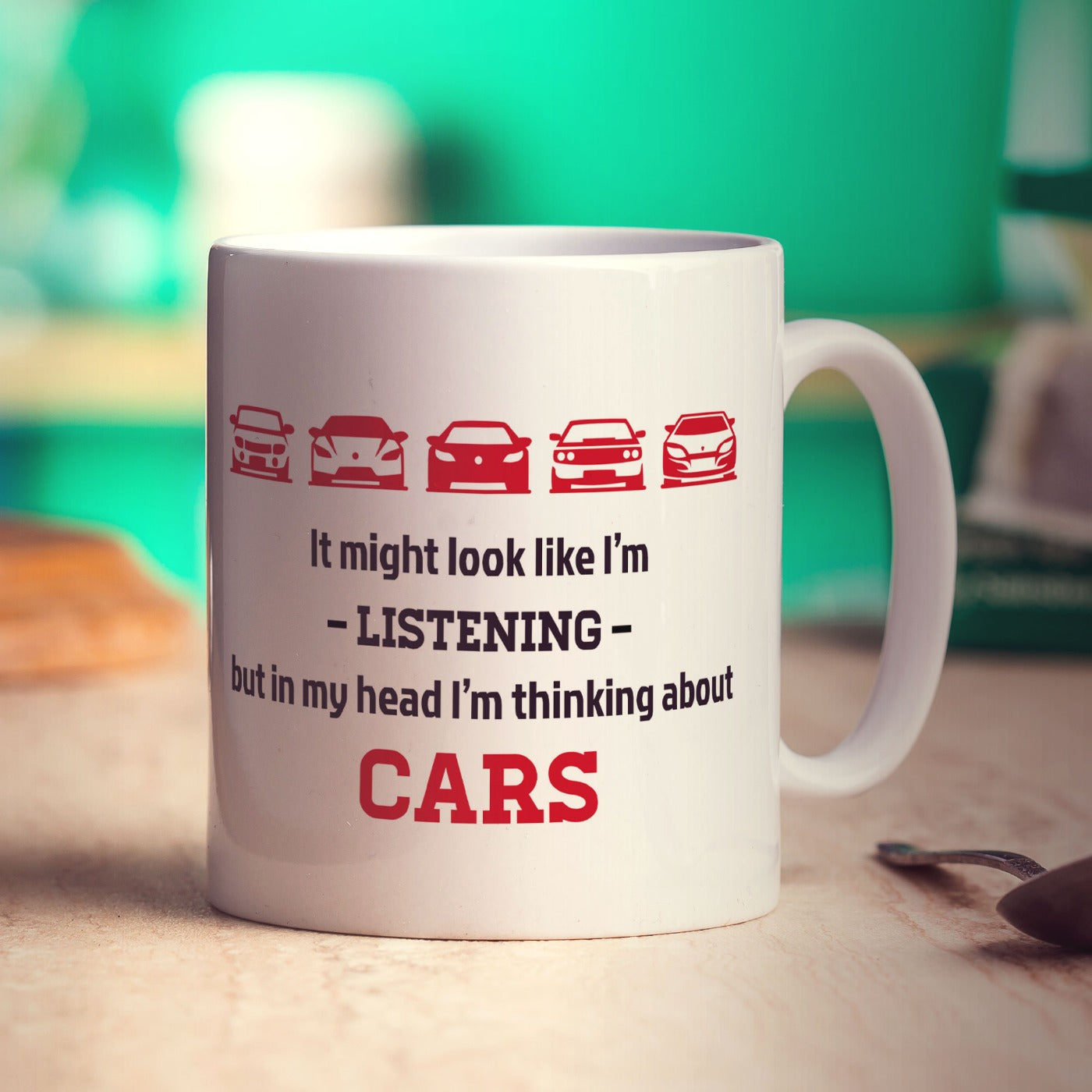 It Might Look Like I'm Listening but in my Head I'm Thinking About Cars Mug