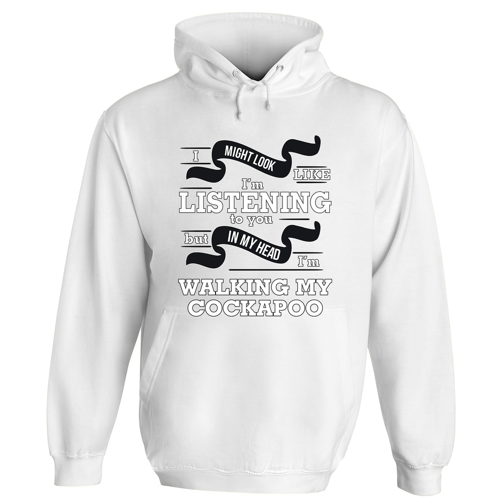 In My Head I'm Walking My Cockapoo Hoodie