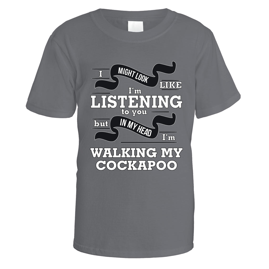 In My Head I'm Walking My Cockapoo T-Shirt