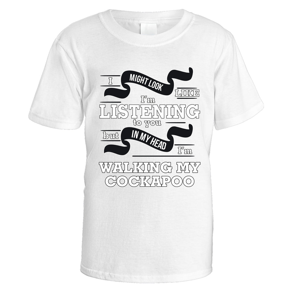In My Head I'm Walking My Cockapoo T-Shirt