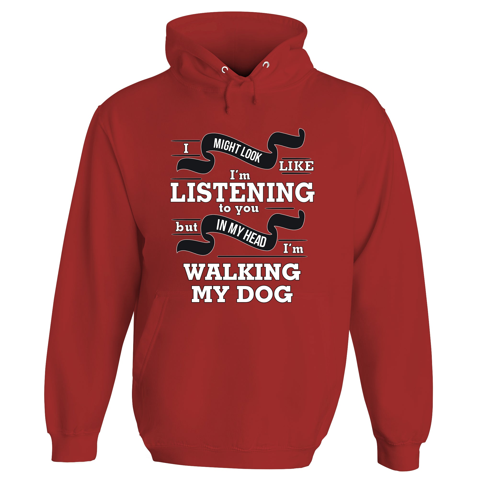 In My Head I'm Walking My Dog Hoodie