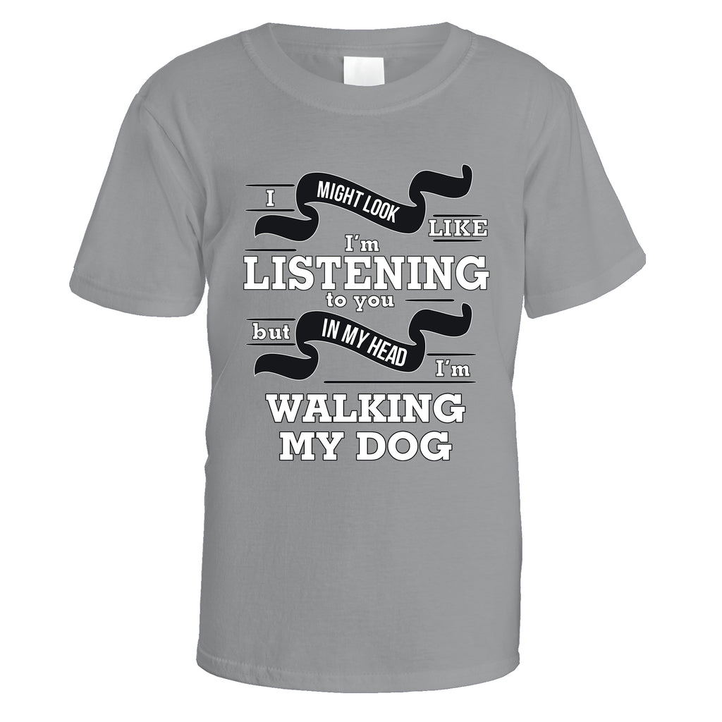 In My Head I'm Walking My Dog T-Shirt