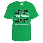 In My Head I'm Windsurfing T-Shirt