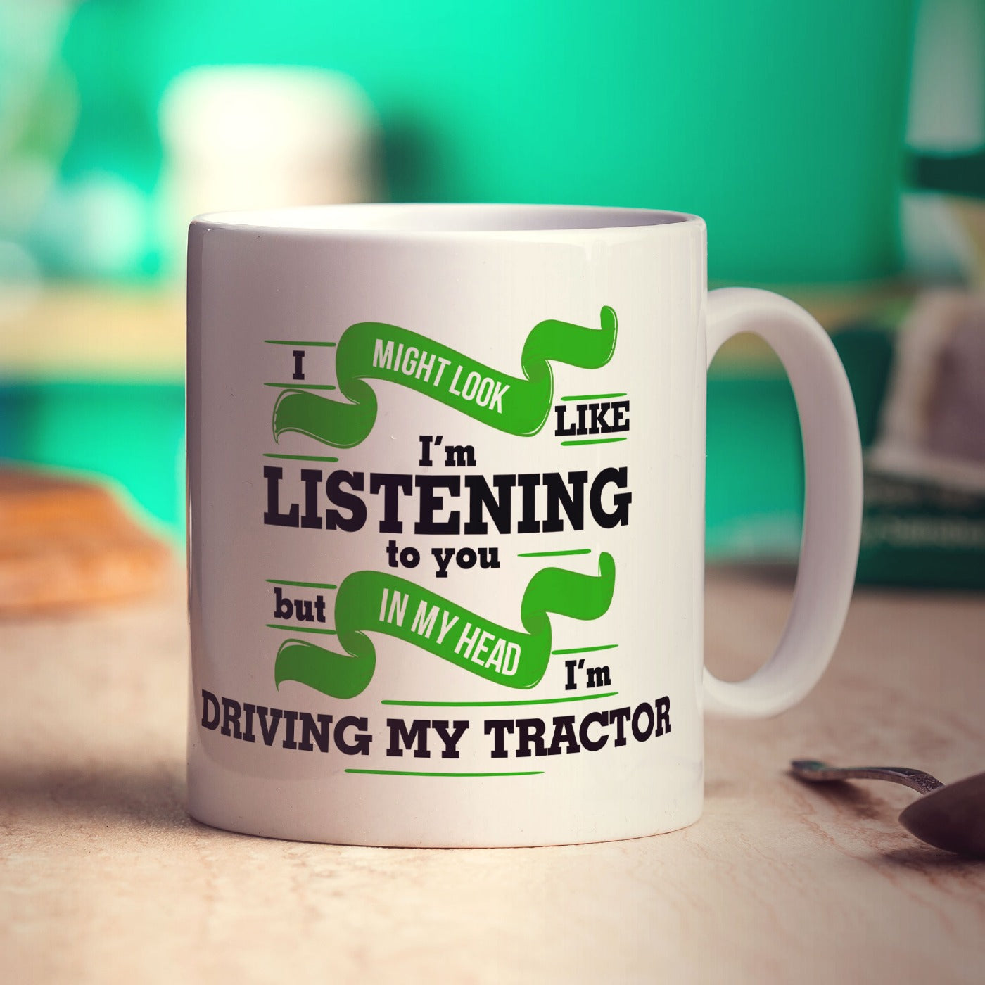 I Might Look Like I'm Listening But In My Head I'm Driving My Tractor Mug