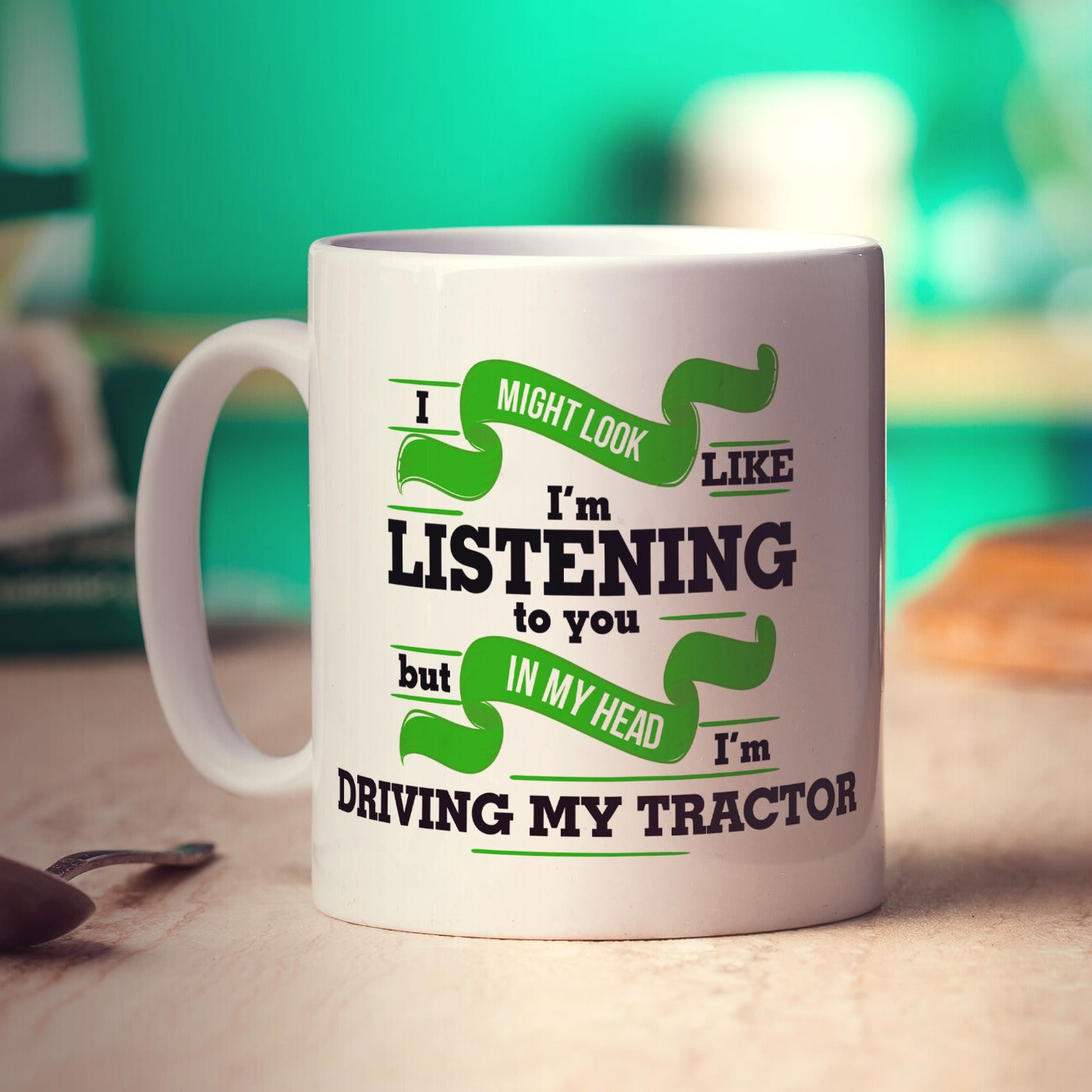 I Might Look Like I'm Listening But In My Head I'm Driving My Tractor Mug