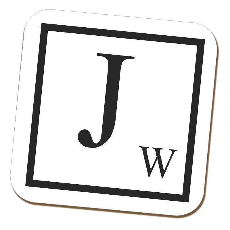 Initials Coaster