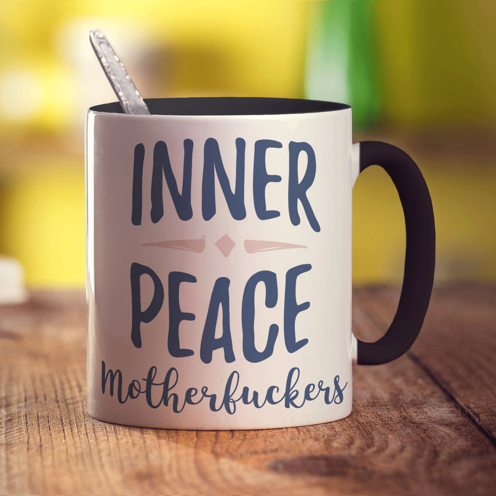 Inner Peace Motherfuckers Mug