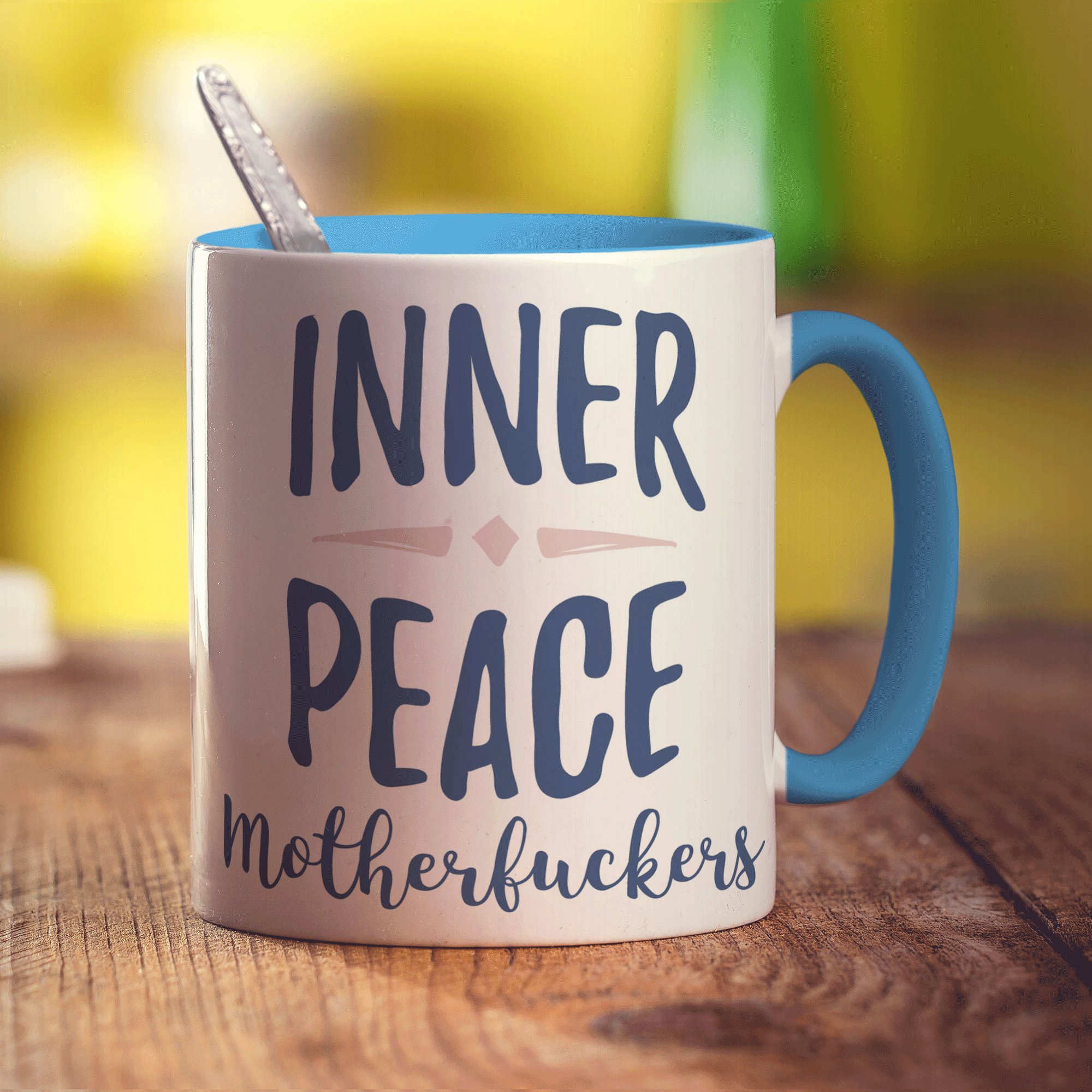 Inner Peace Motherfuckers Mug