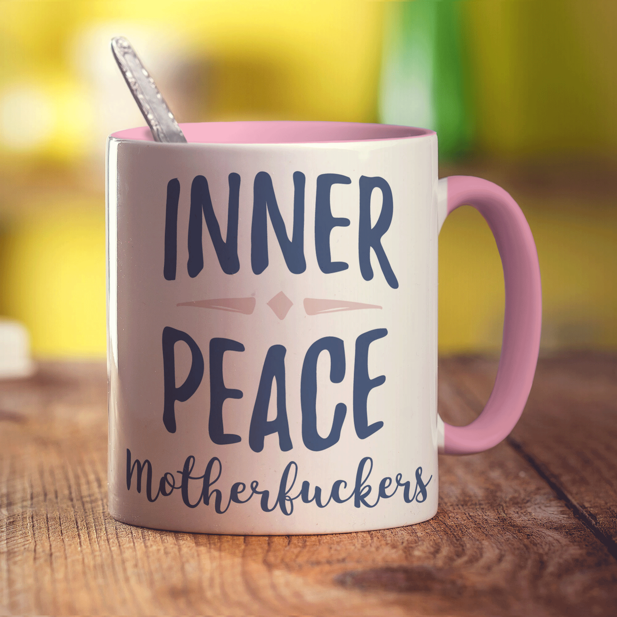 Inner Peace Motherfuckers Mug