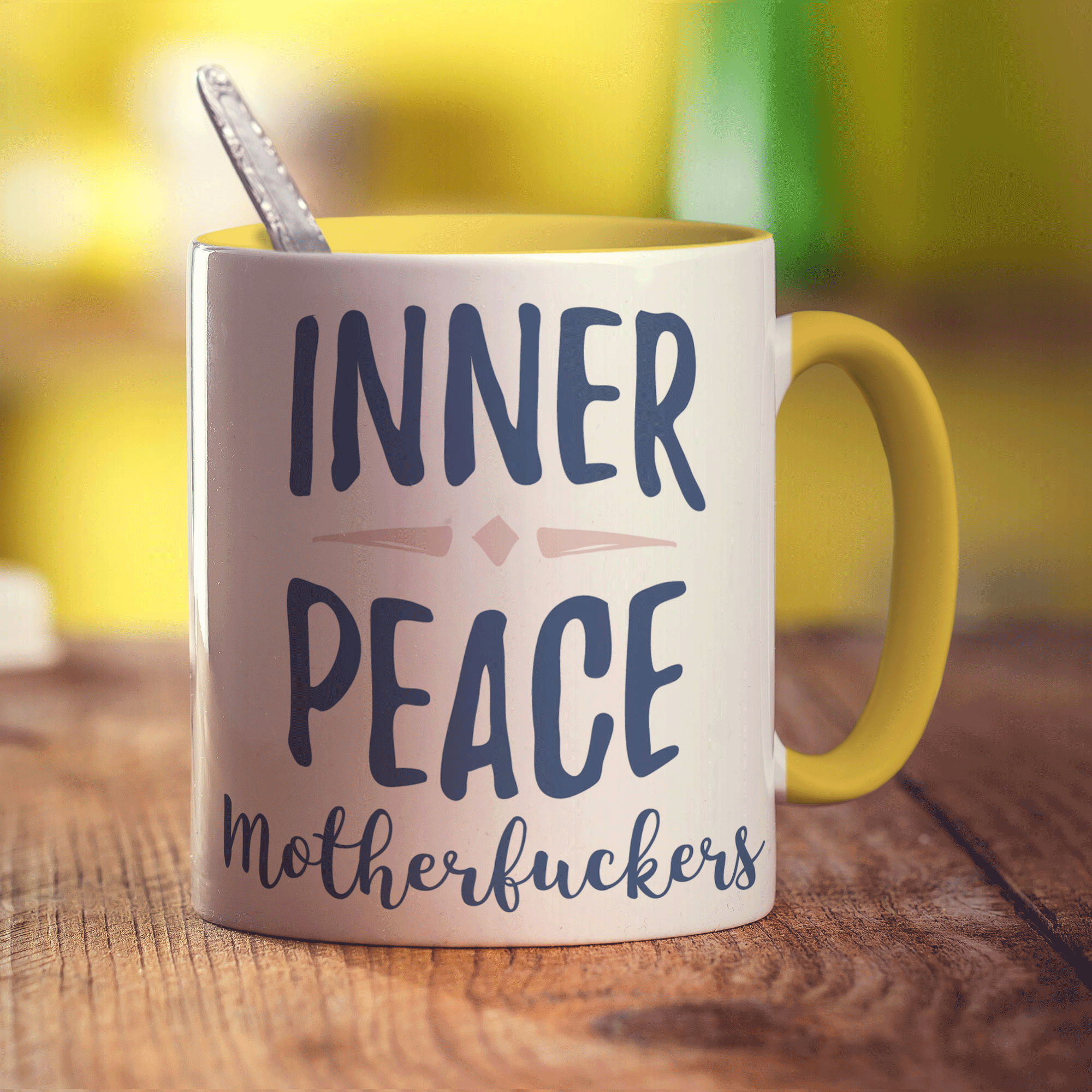 Inner Peace Motherfuckers Mug