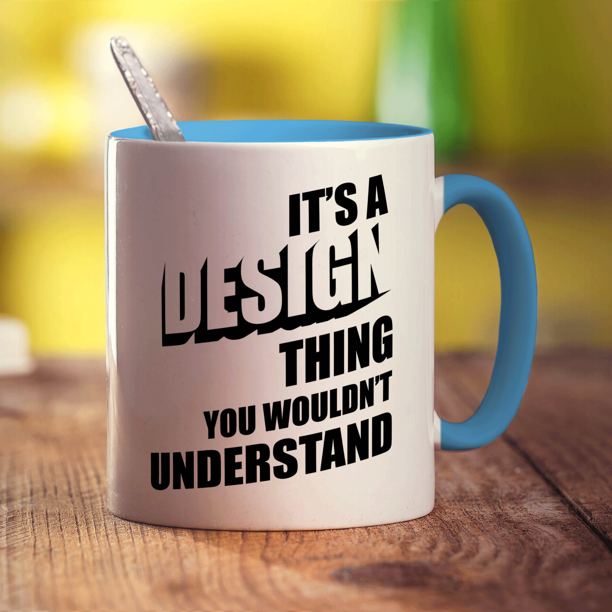 It's a Design Thing You Wouldn't Understand Mug - Standard 330ml (11oz) / Blue