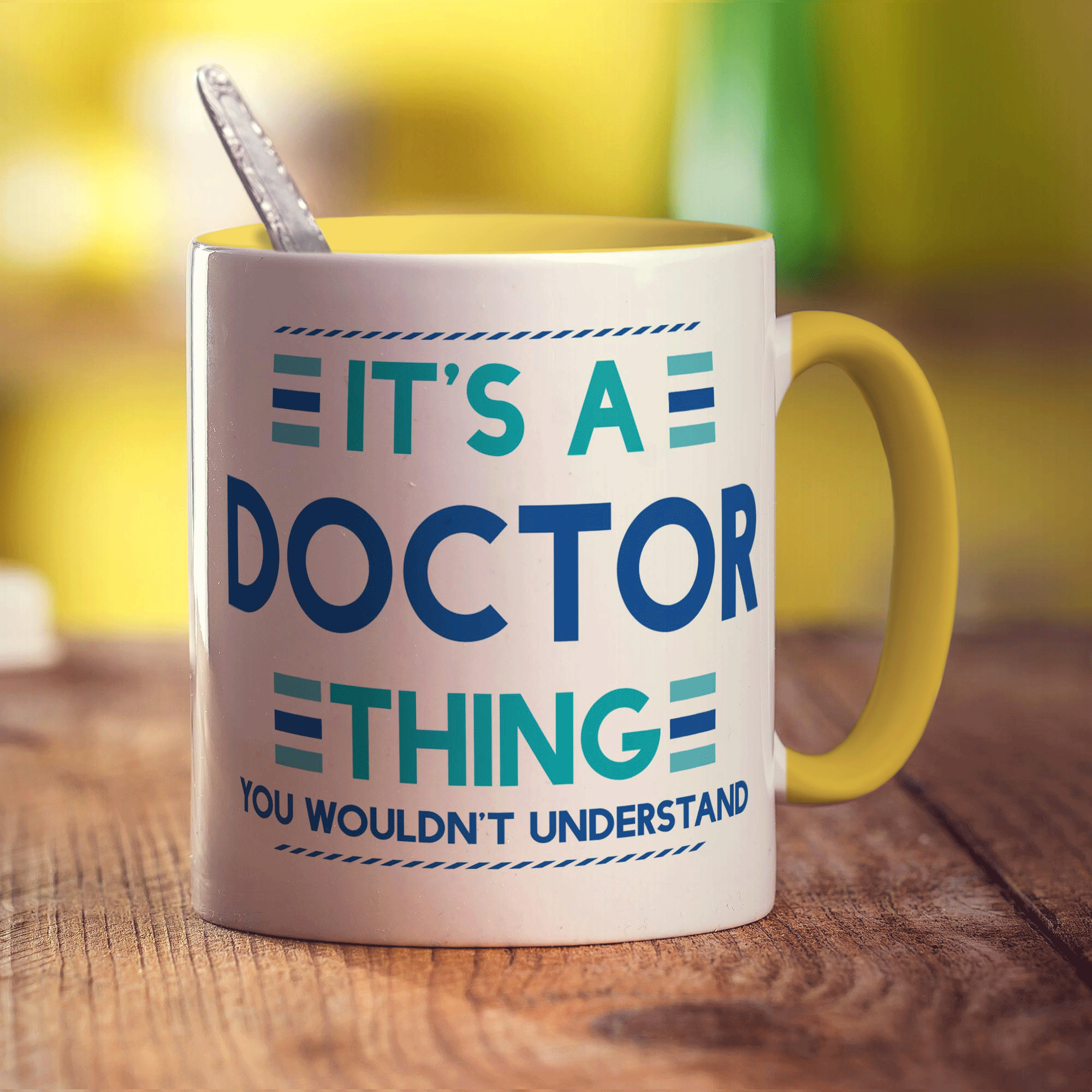 It's a Doctor Thing You Wouldn't Understand Mug - Standard 330ml (11oz) / Yellow