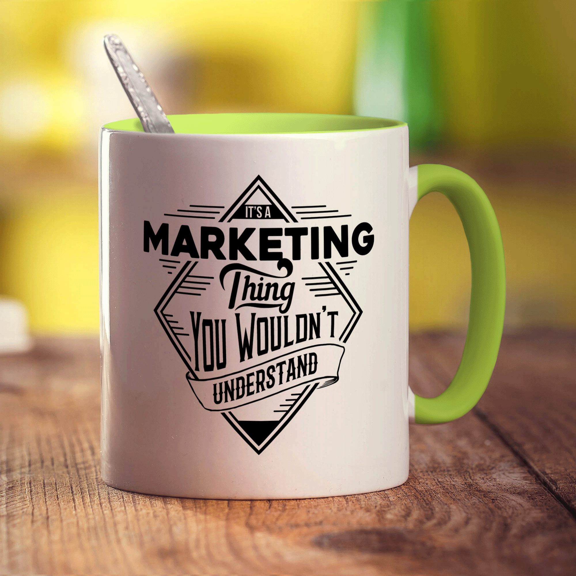 It's a Marketing Thing You Wouldn't Understand Mug - Standard 330ml (11oz) / Green