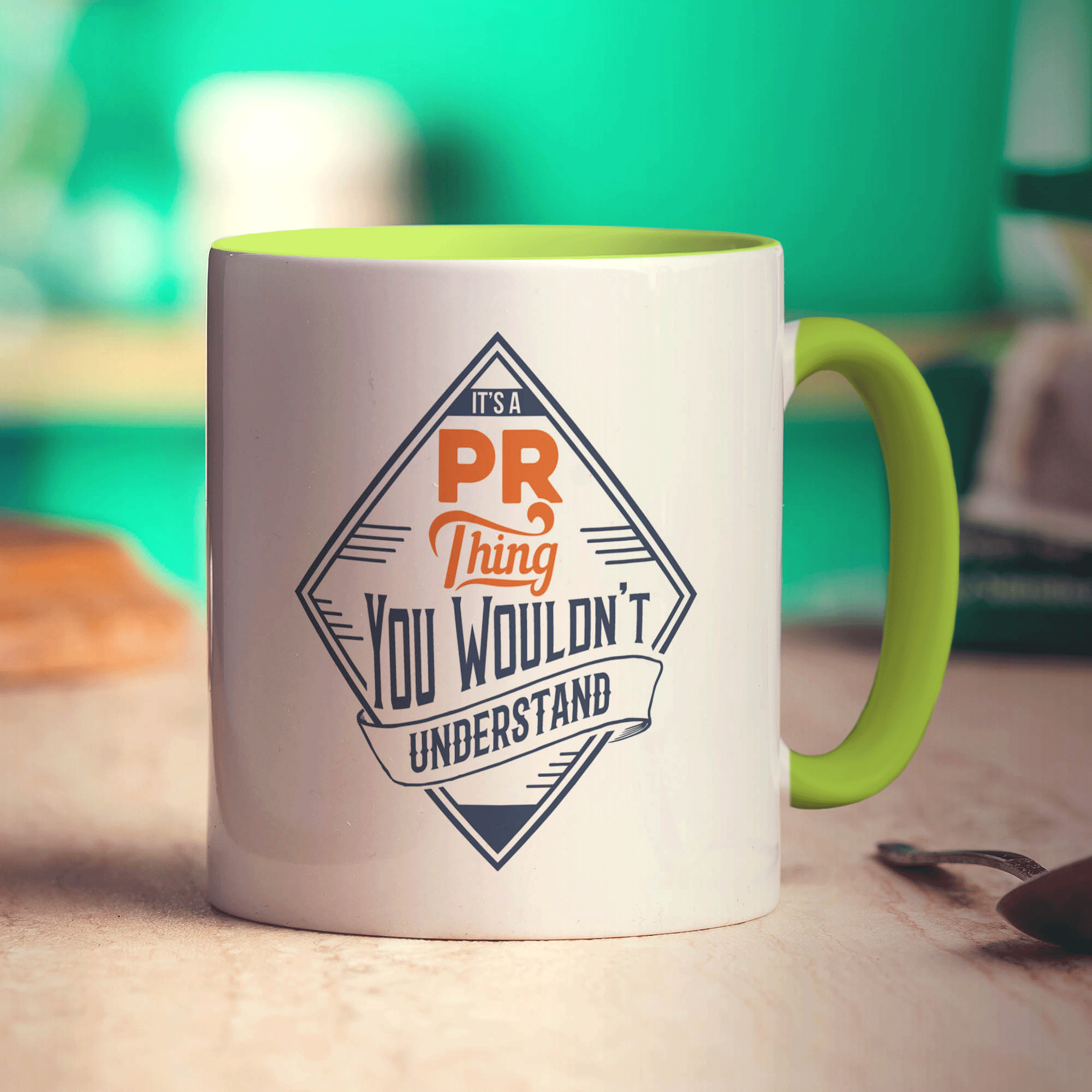 It's a PR Thing You Wouldn't Understand Mug - Standard 330ml (11oz) / Green