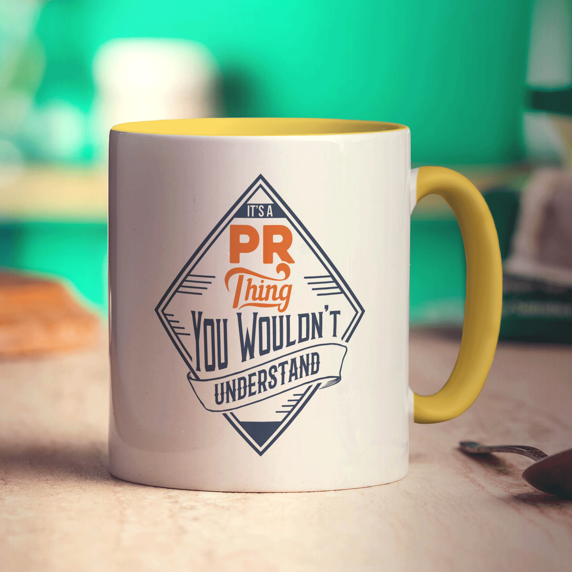 It's a PR Thing You Wouldn't Understand Mug - Standard 330ml (11oz) / Yellow