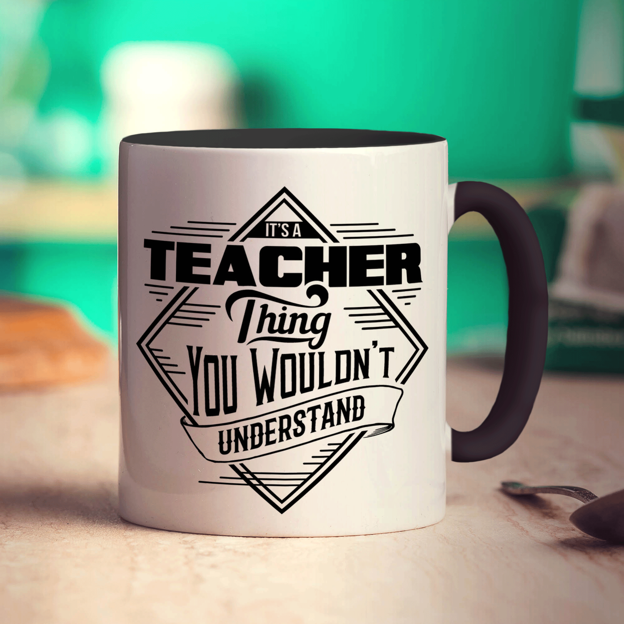 It's a Teacher Thing You Wouldn't Understand Mug - Standard 330ml (11oz) / Black