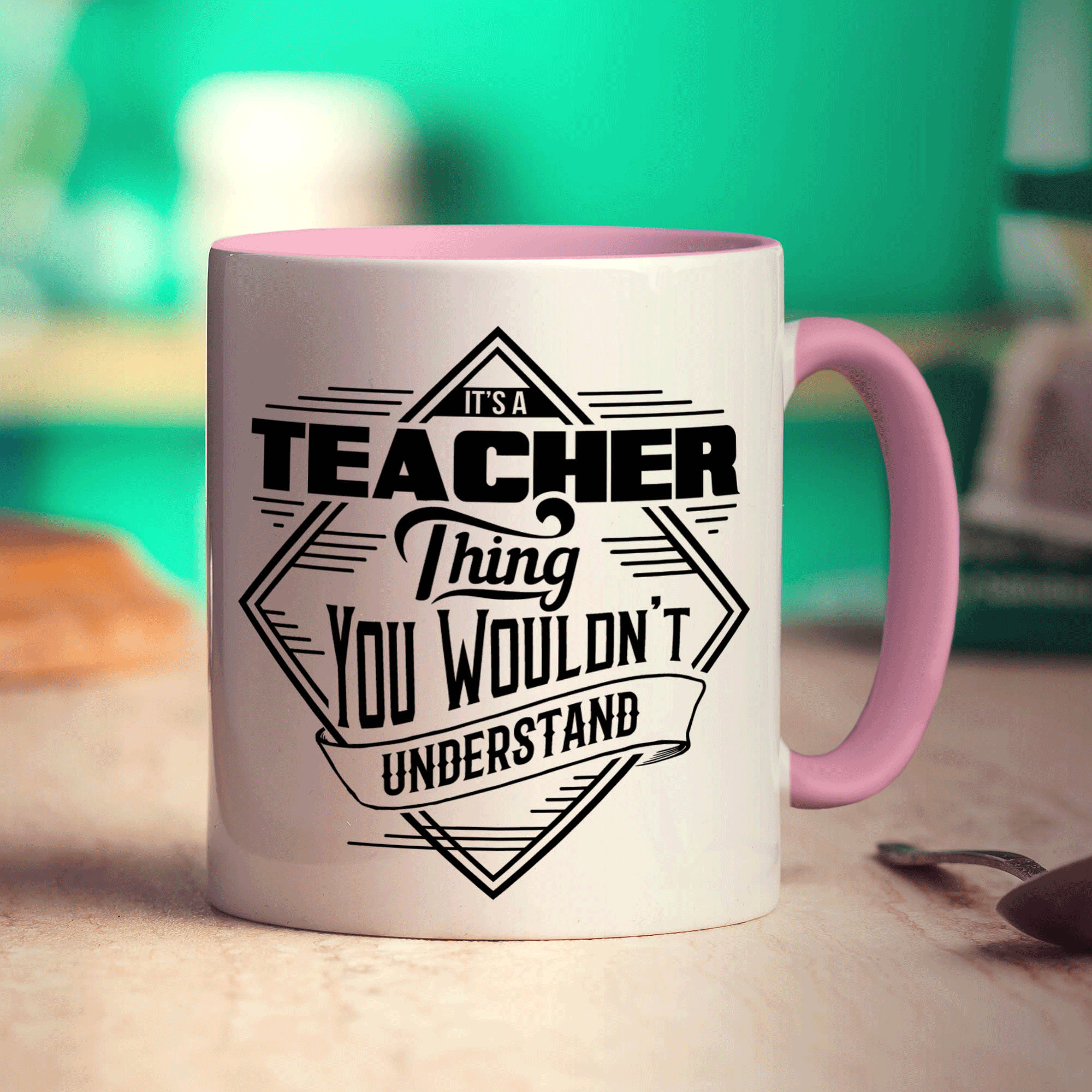 It's a Teacher Thing You Wouldn't Understand Mug - Standard 330ml (11oz) / Pink
