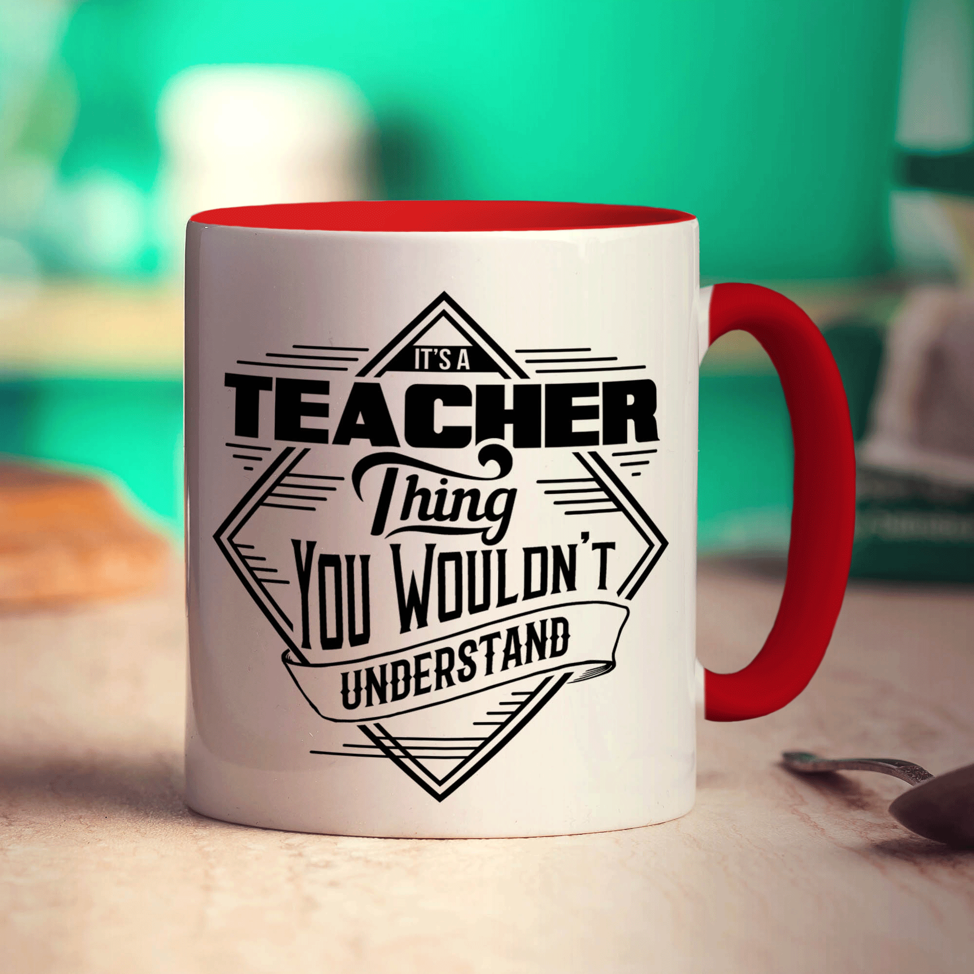 It's a Teacher Thing You Wouldn't Understand Mug - Standard 330ml (11oz) / Red