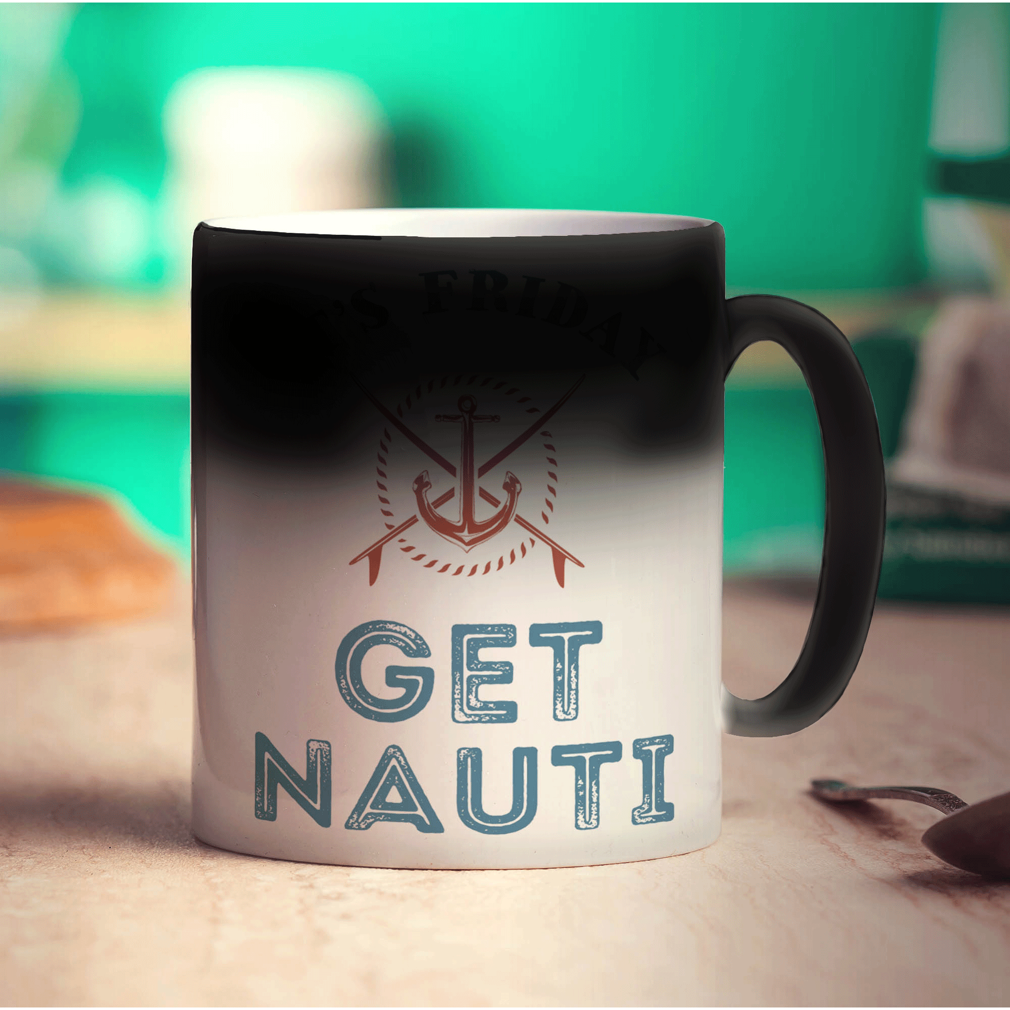 It's Friday, Get Nauti Mug