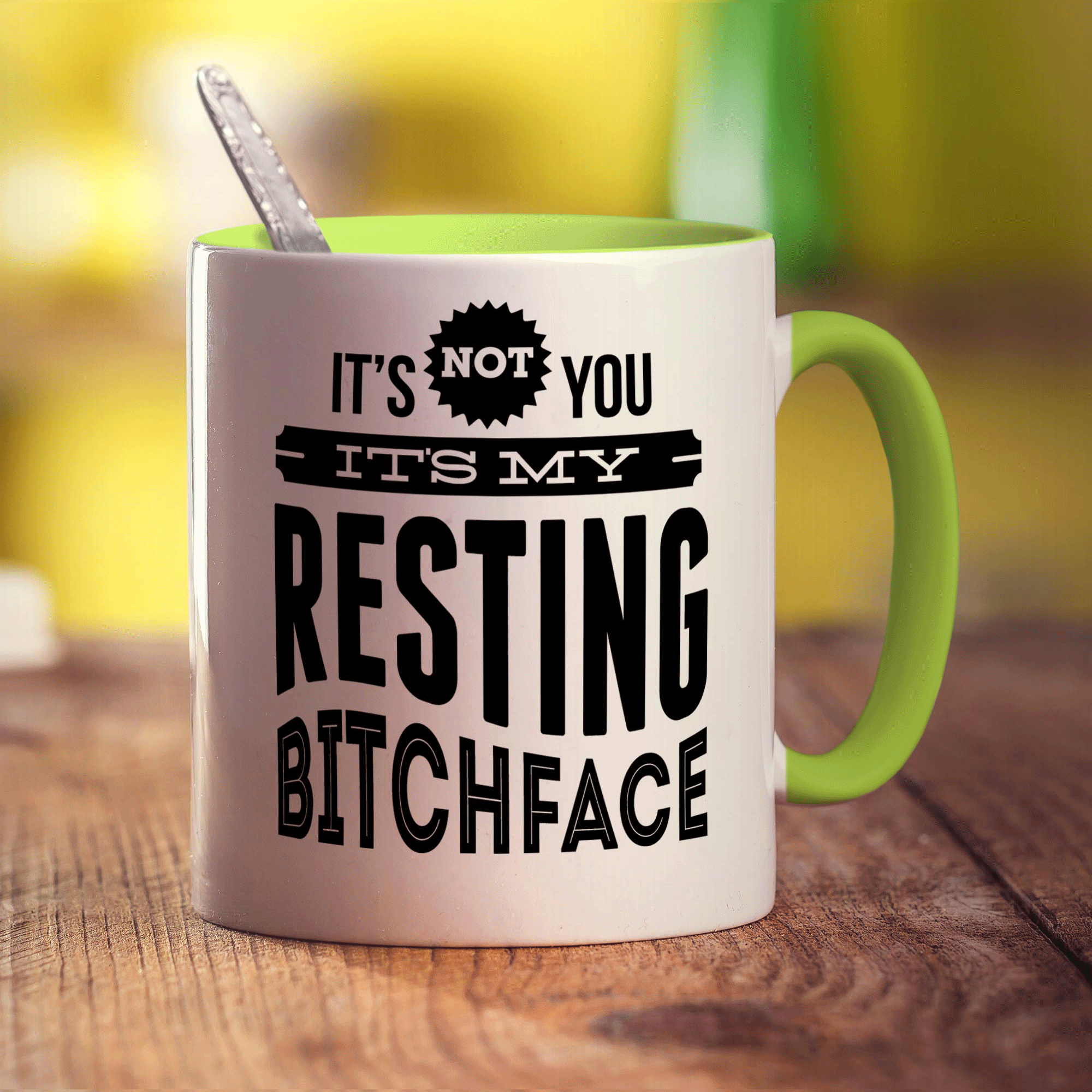 It's Not You It's My Resting Bitchface Mug