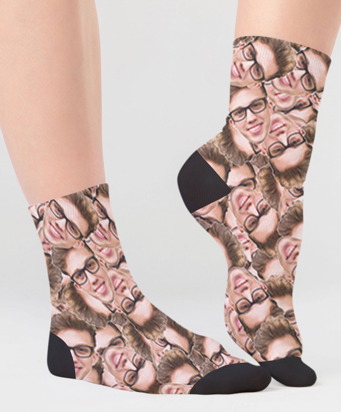 In Your Face Personalised Socks