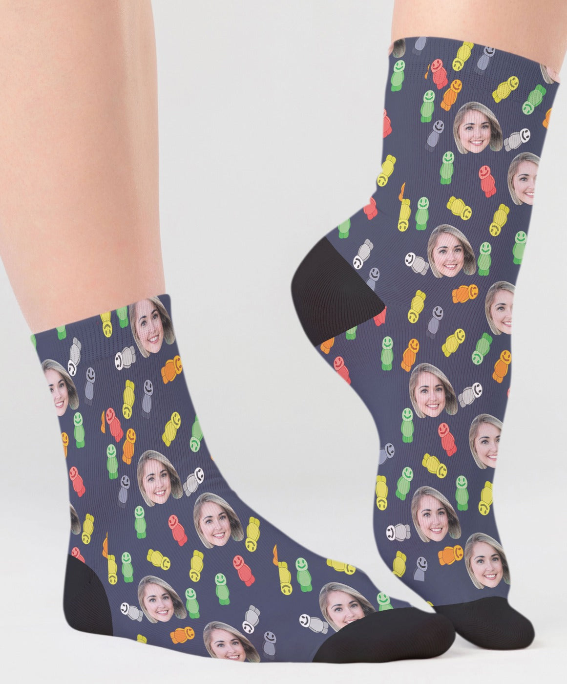 Jelly Baby Personalised Socks