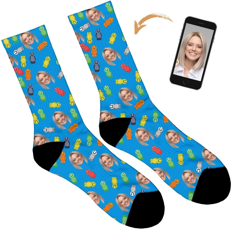 Jelly Baby Personalised Socks