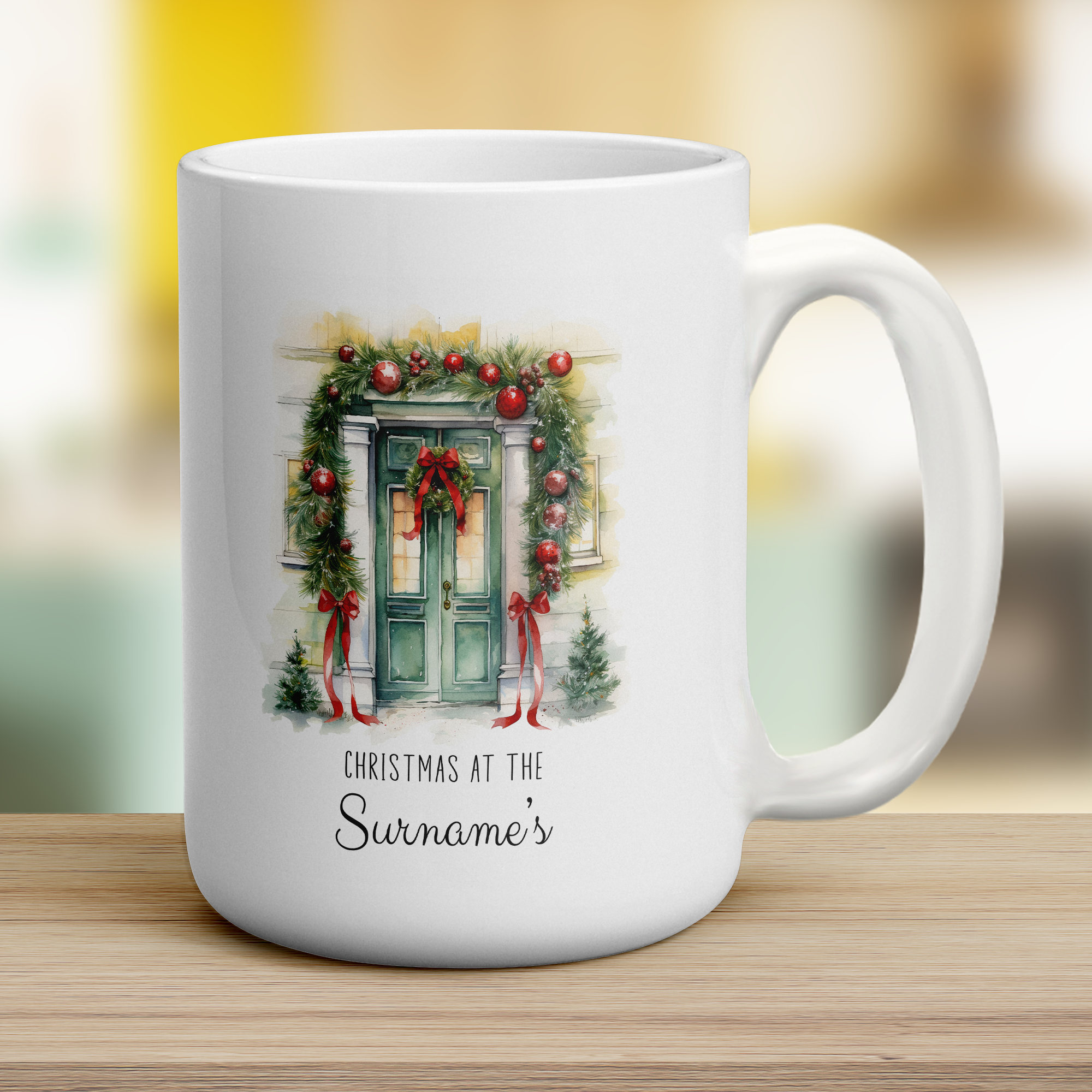 Christmas at the Surname's Mug