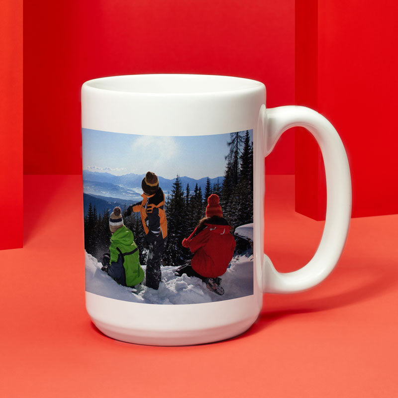 Jumbo Panoramic Photo Mug