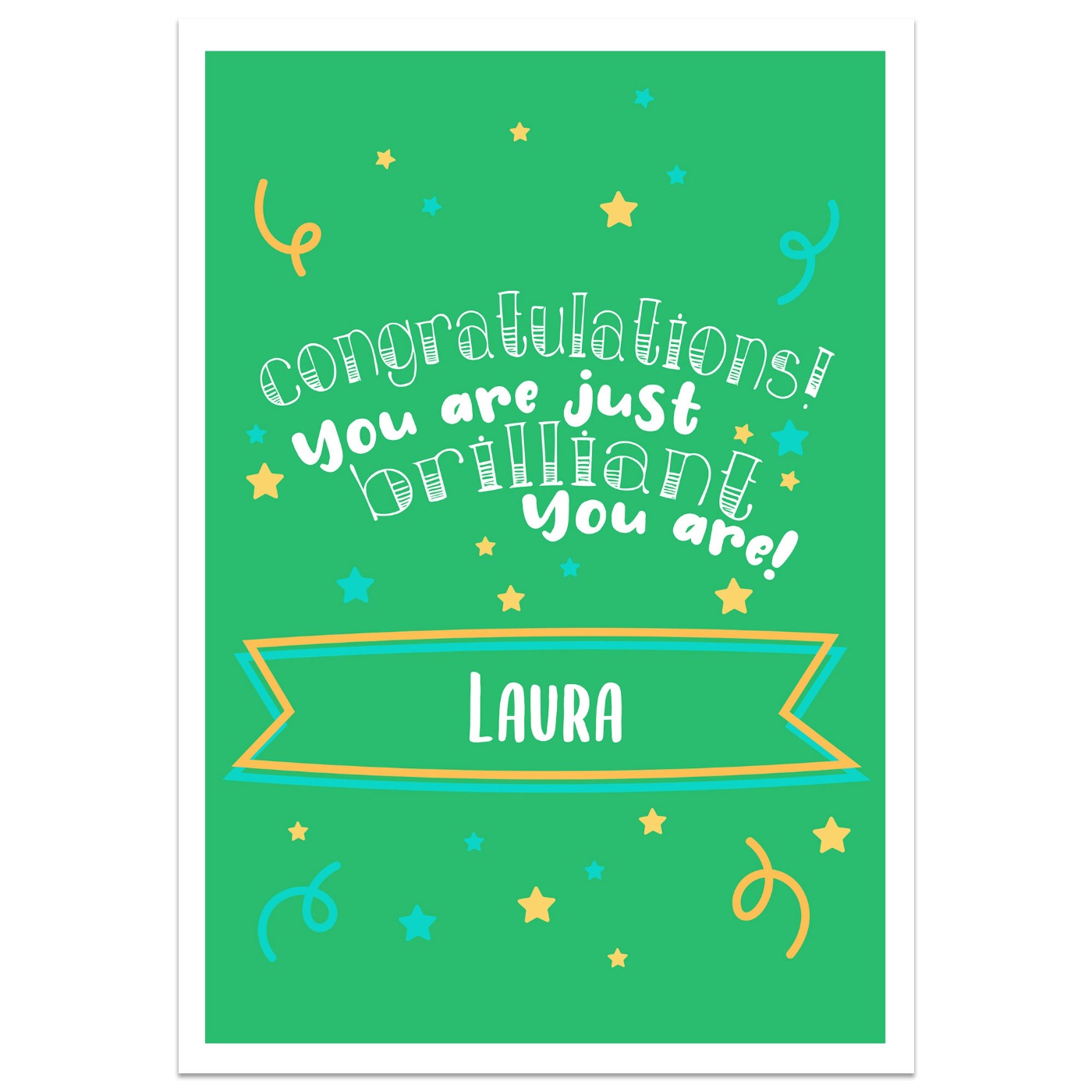 Just Brilliant You Are Card