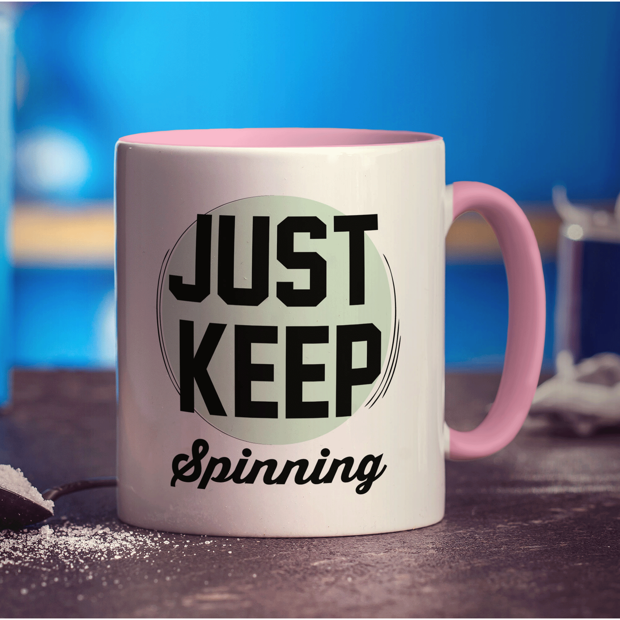 Just Keep Spinning Mug