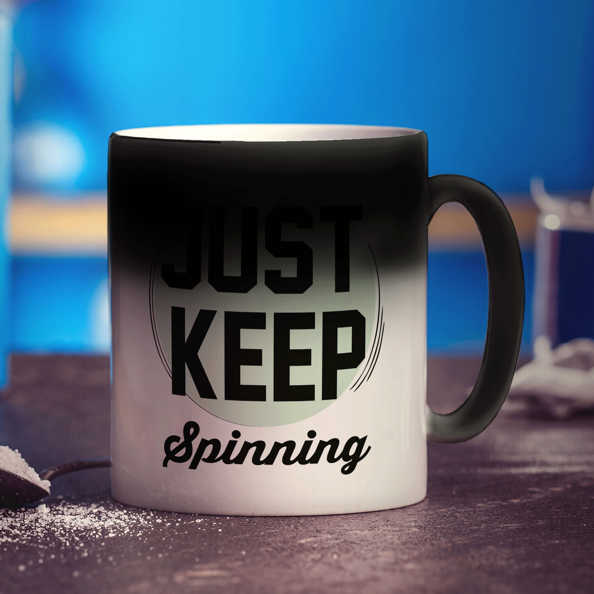Just Keep Spinning Mug