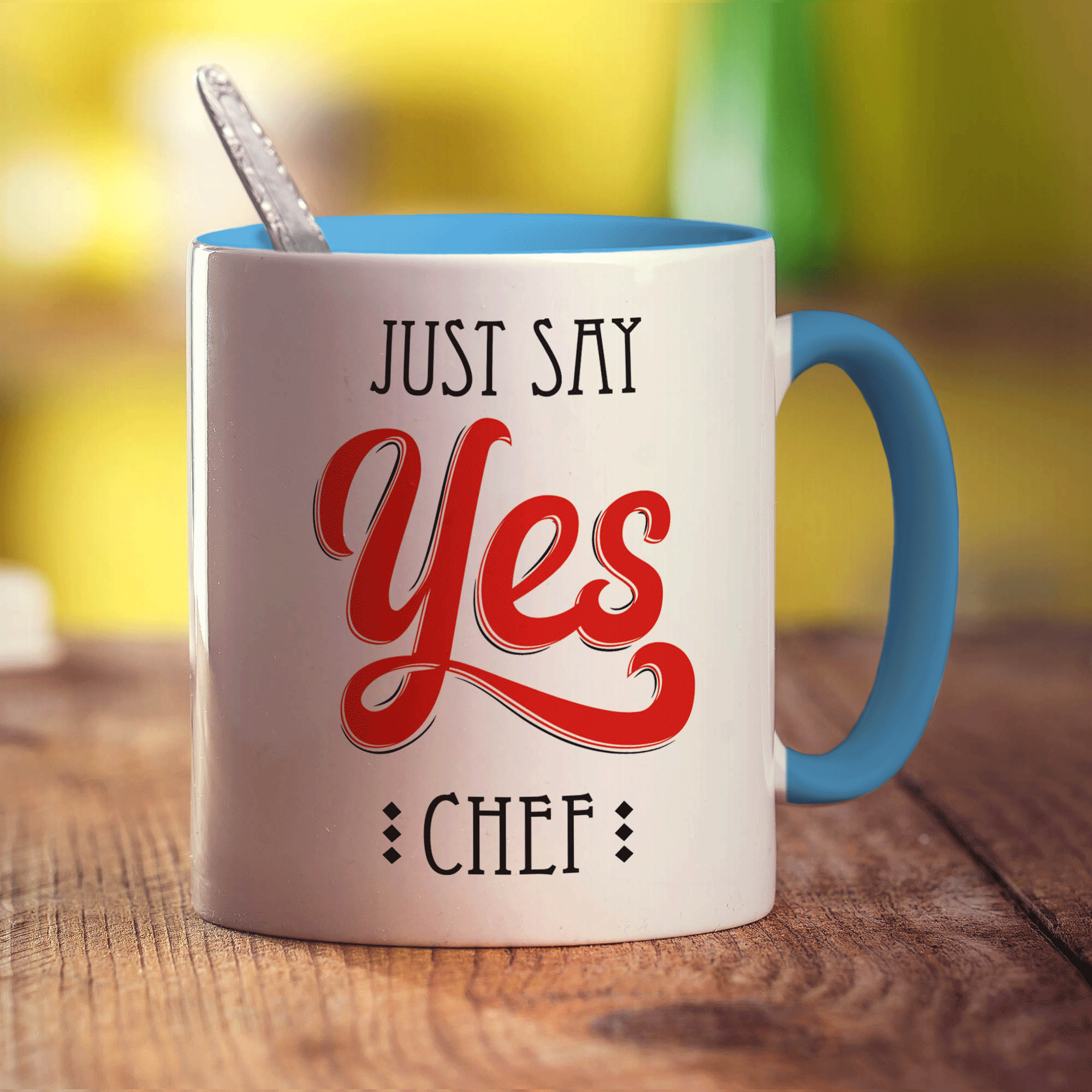 Just Say Yes Chef Mug