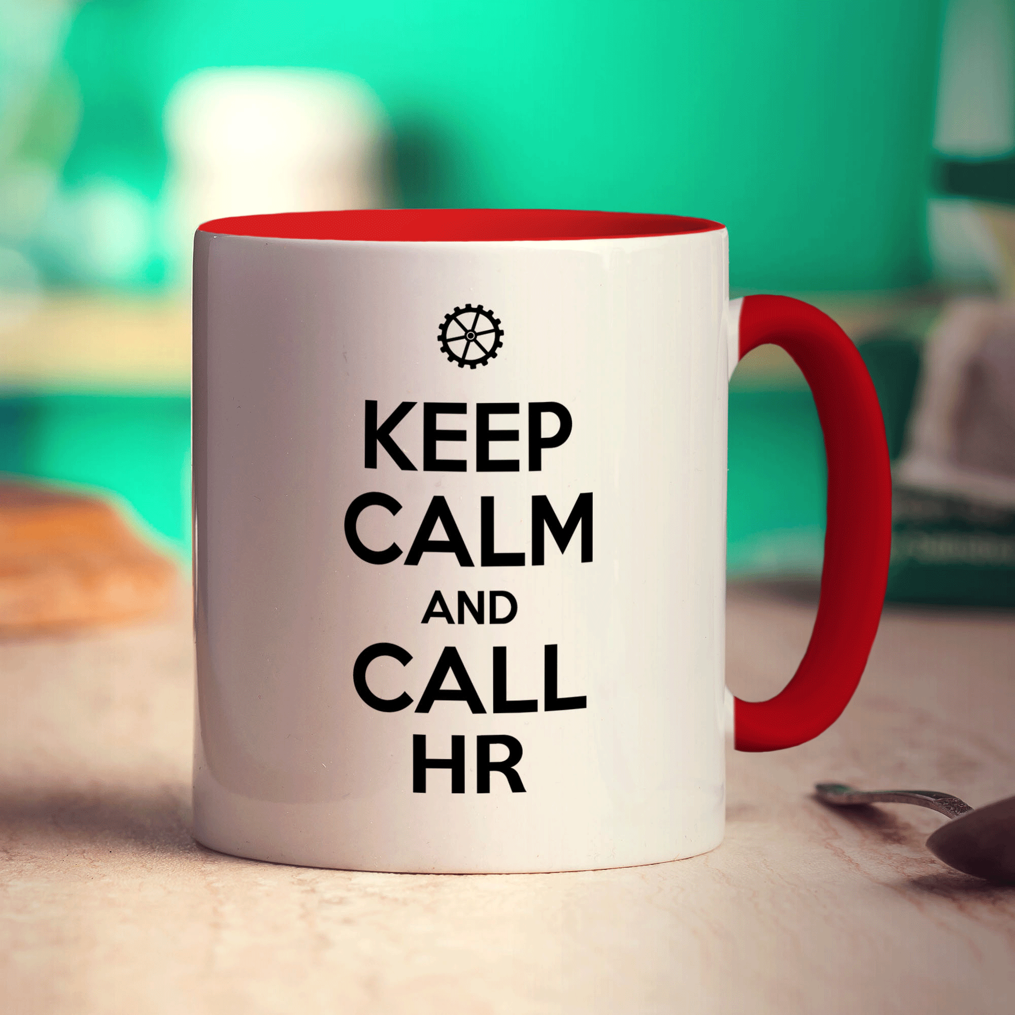Keep Calm and Call HR Mug