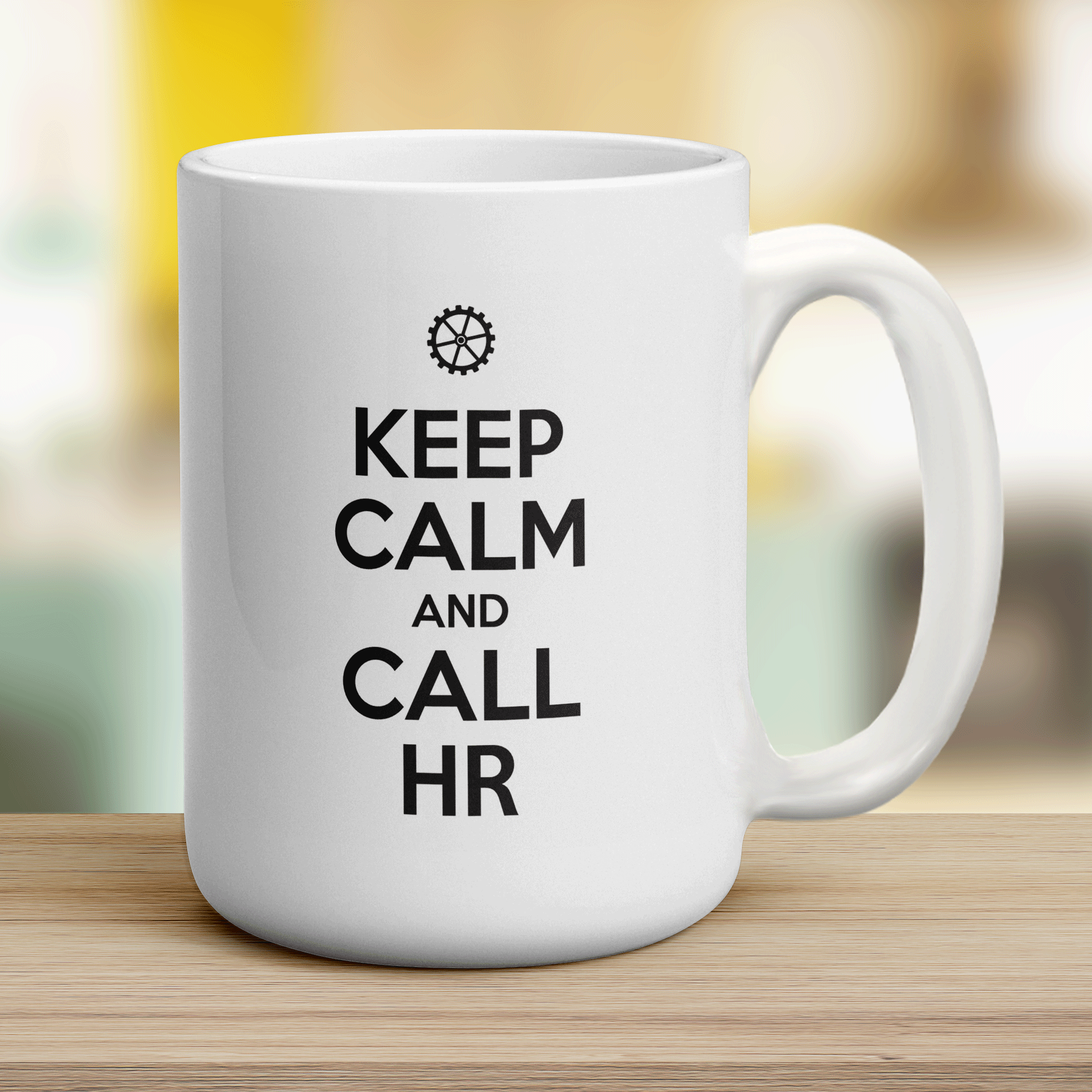 Keep Calm and Call HR Mug