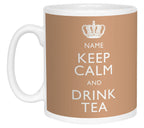 Keep Calm and Drink Tea Personalised Mug