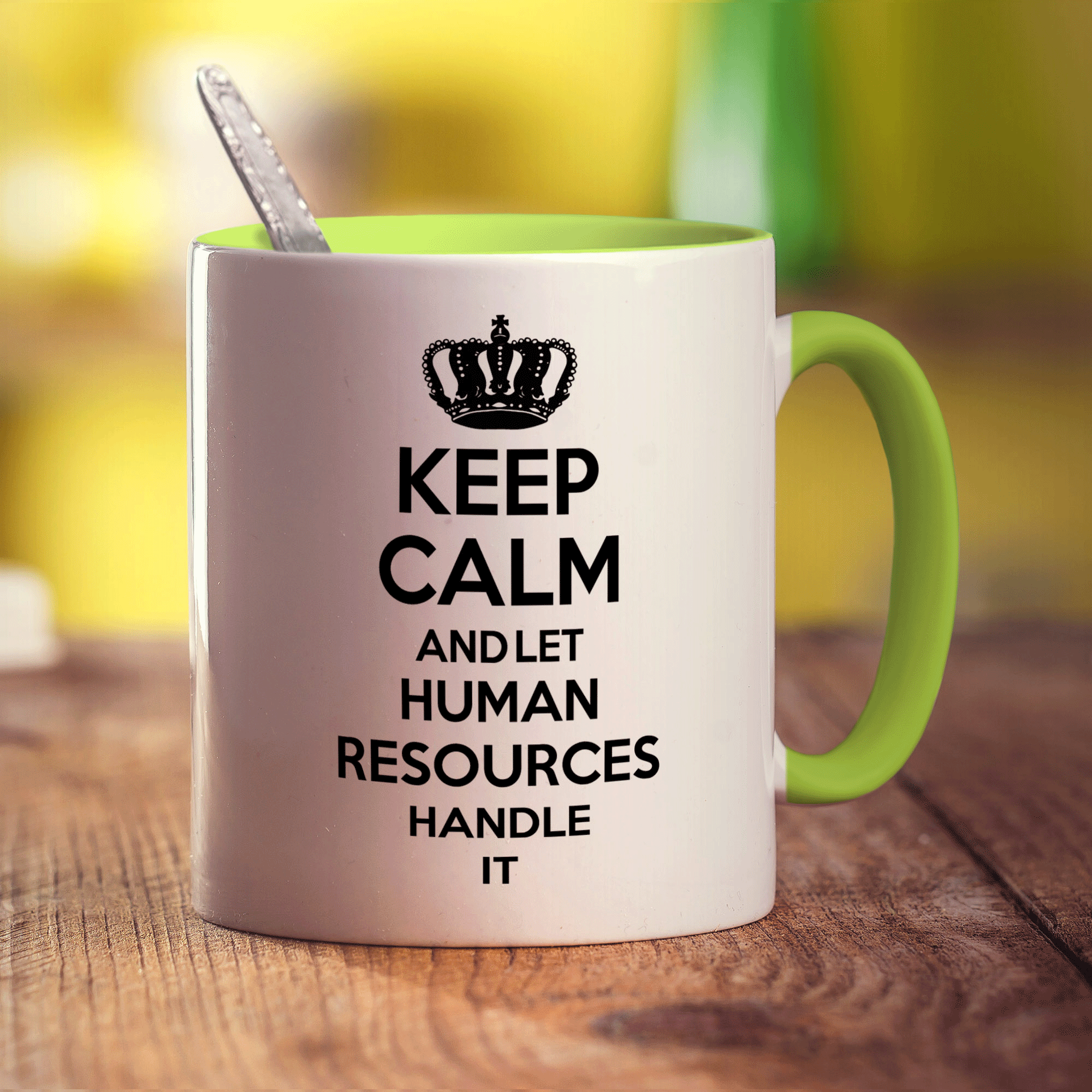 Keep Calm and Let Human Resources Handle It Mug