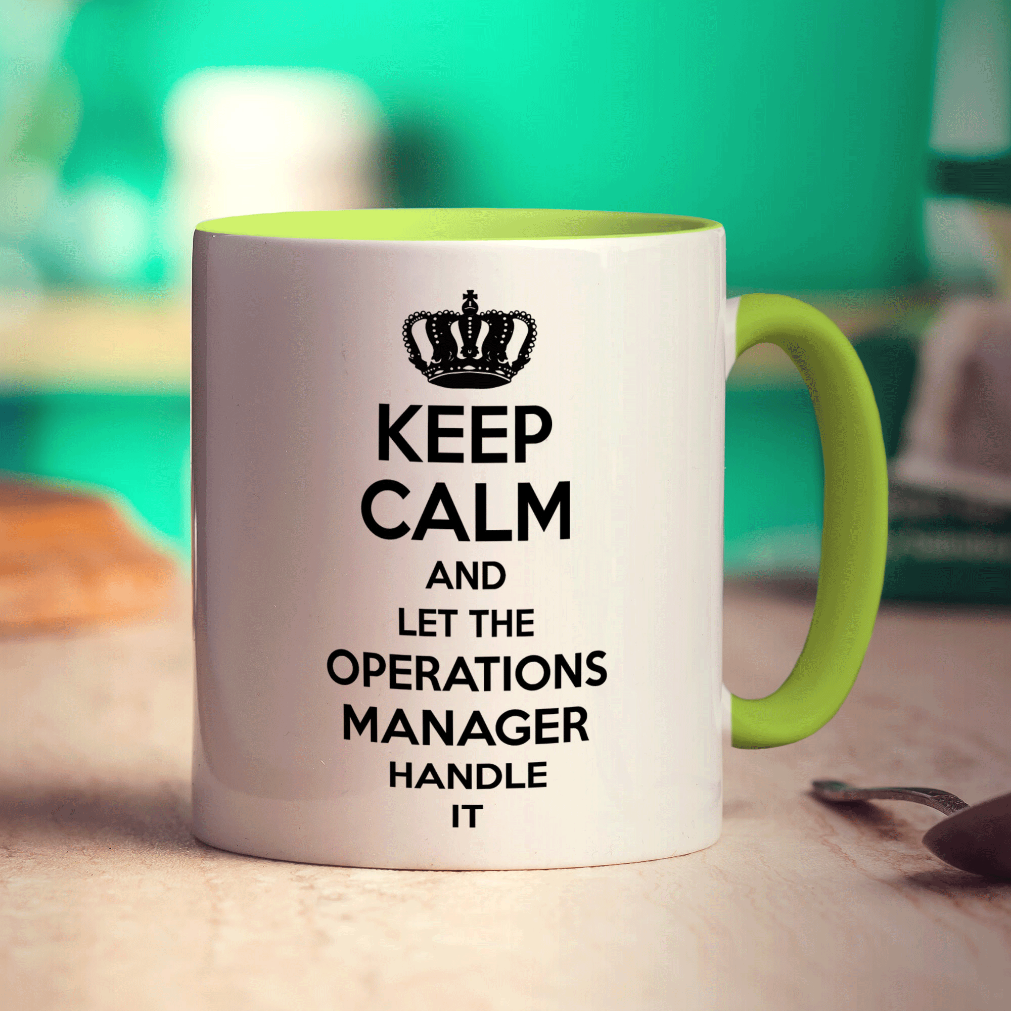 Keep Calm and Let The Operations Manager Handle It Mug
