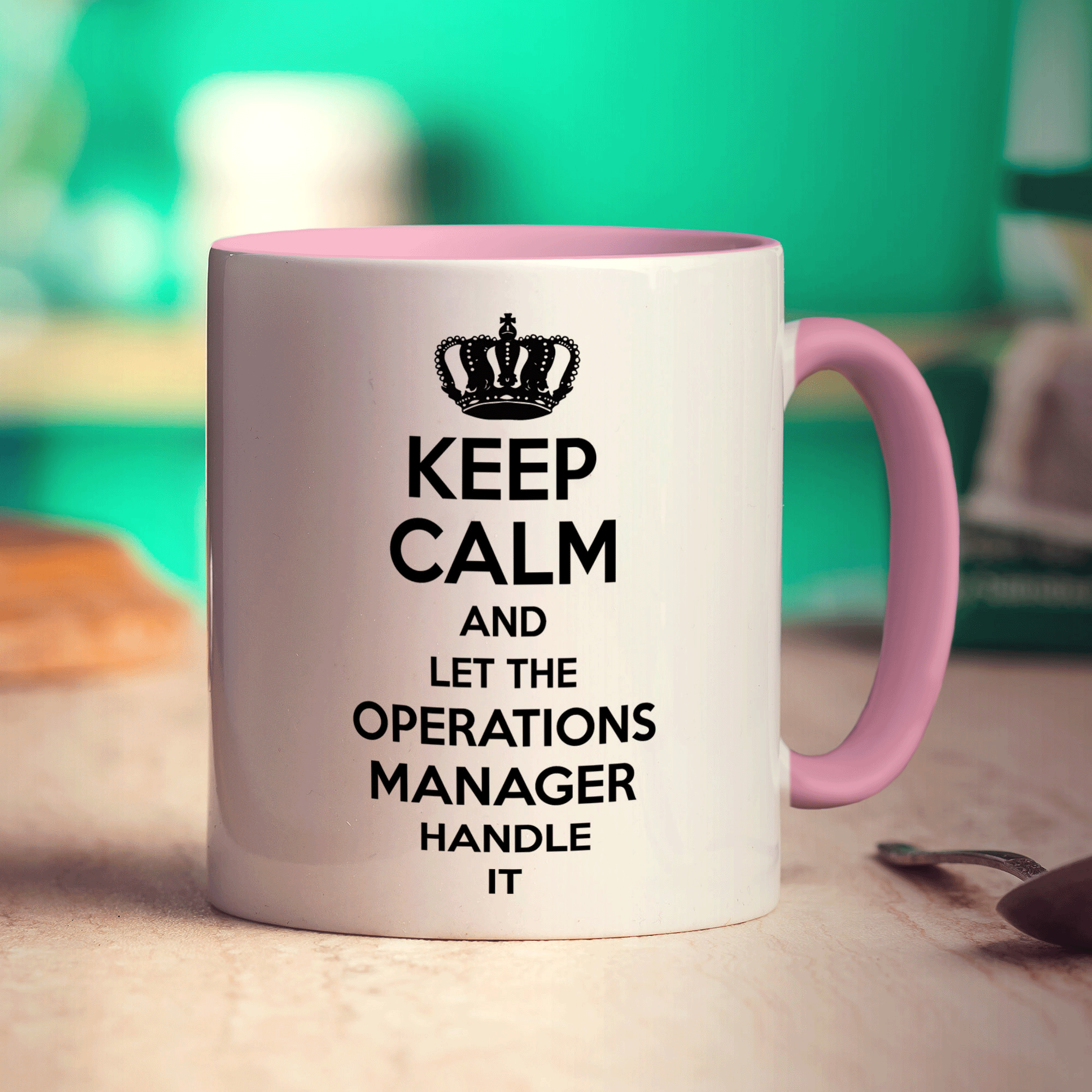 Keep Calm and Let The Operations Manager Handle It Mug
