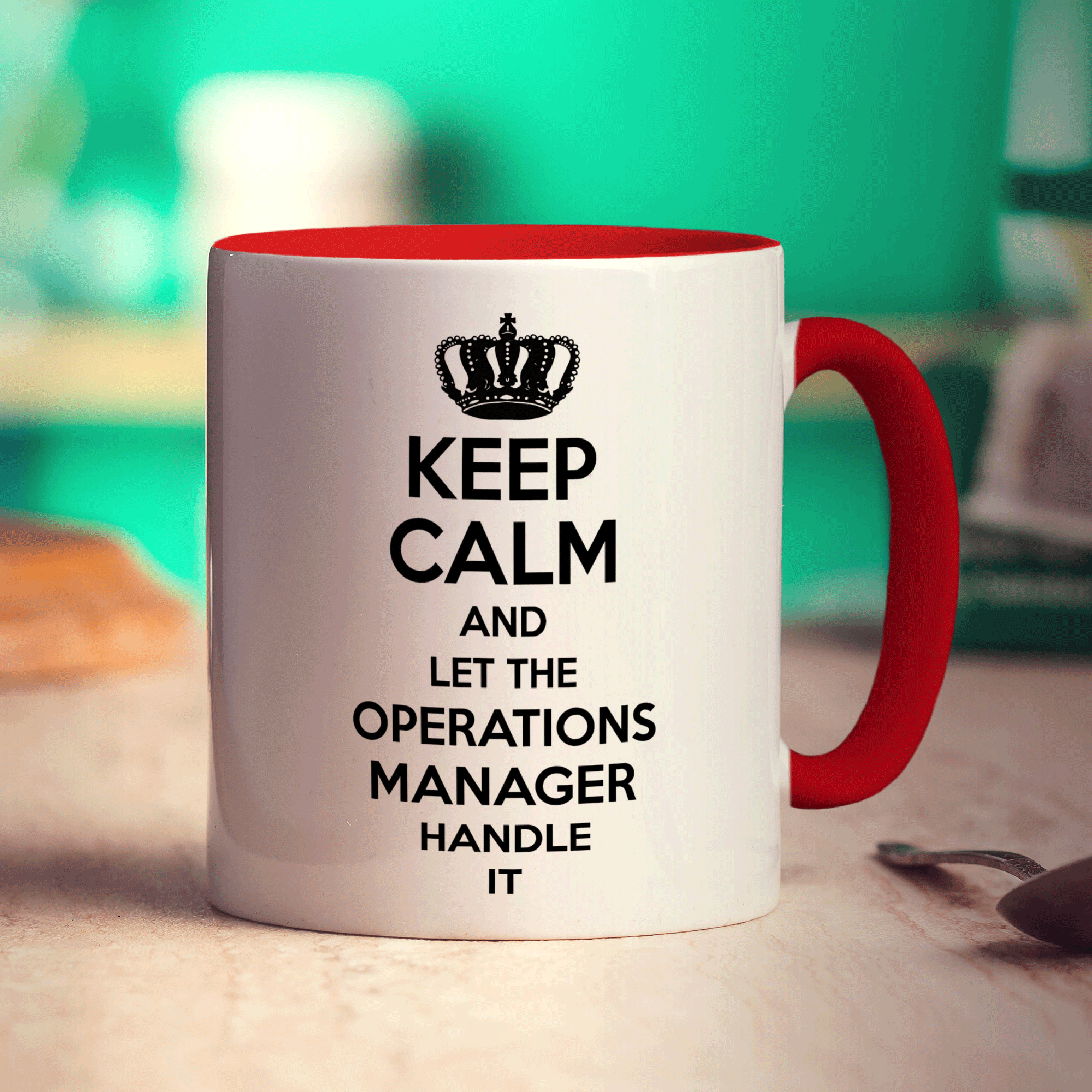 Keep Calm and Let The Operations Manager Handle It Mug
