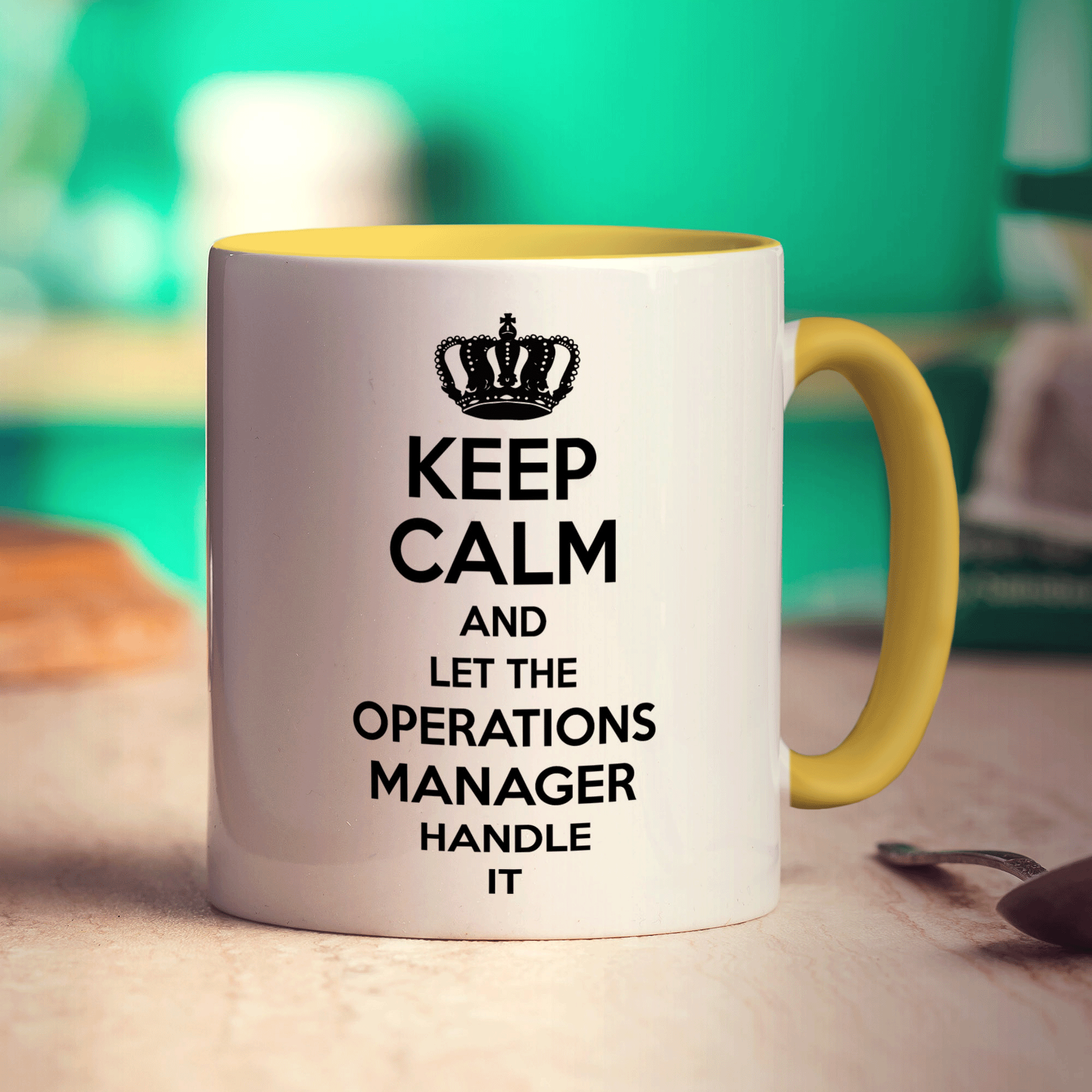 Keep Calm and Let The Operations Manager Handle It Mug