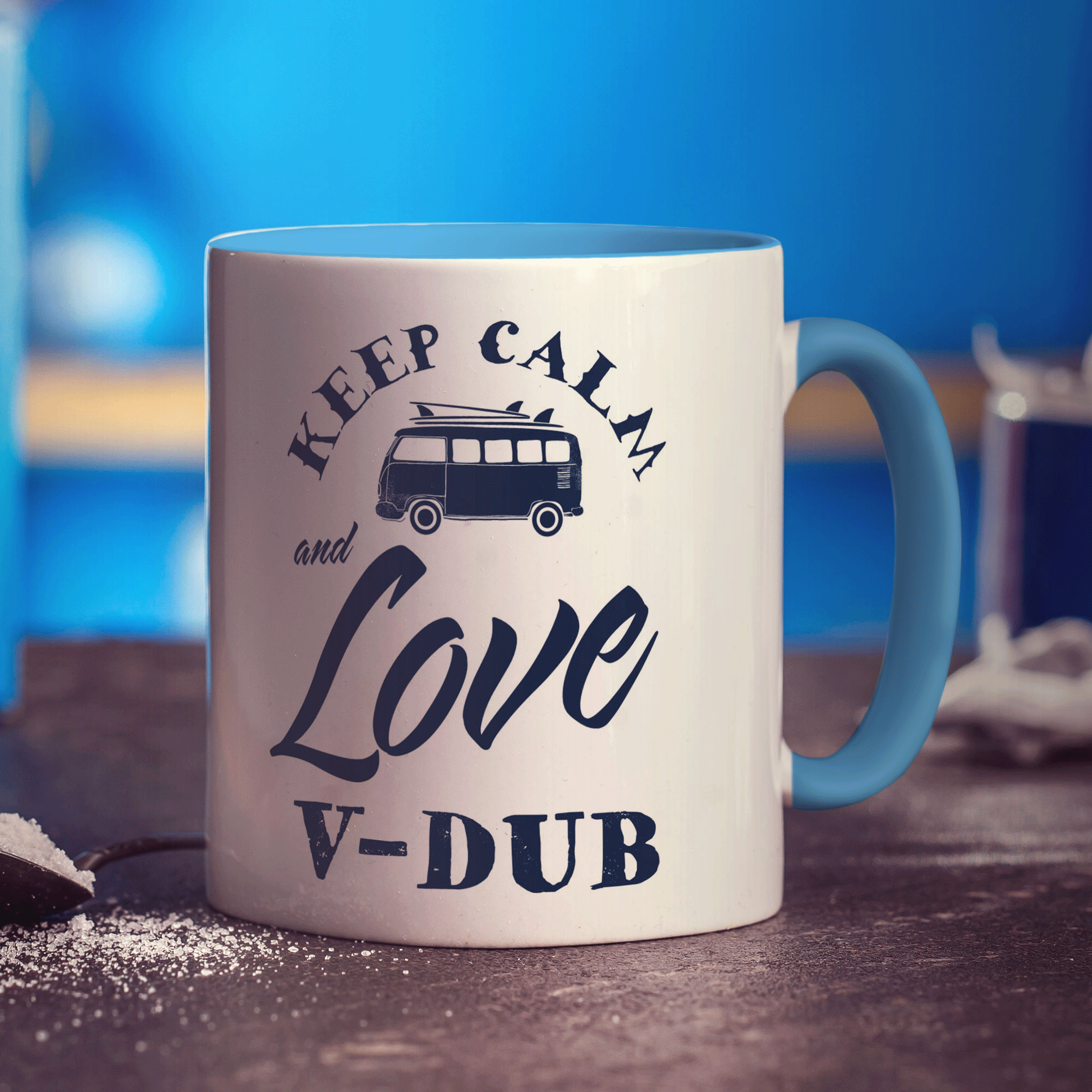 Keep Calm And Love V-Dub Mug