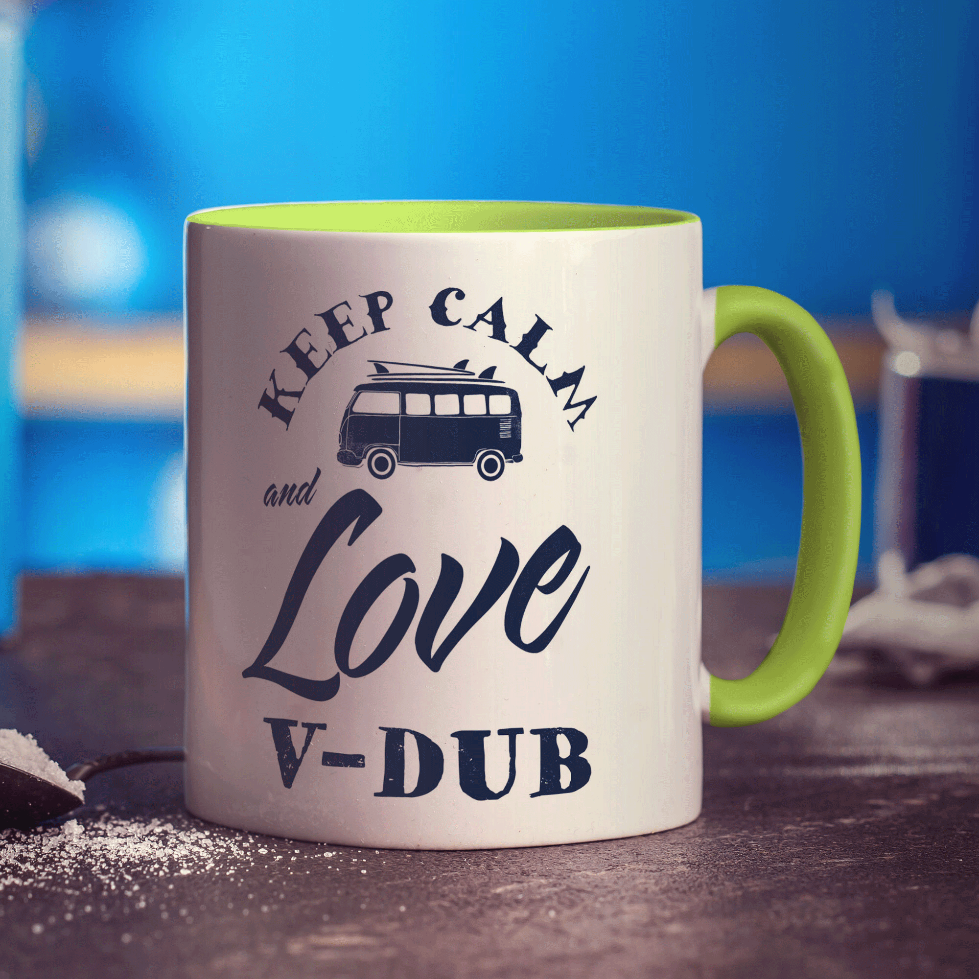 Keep Calm And Love V-Dub Mug