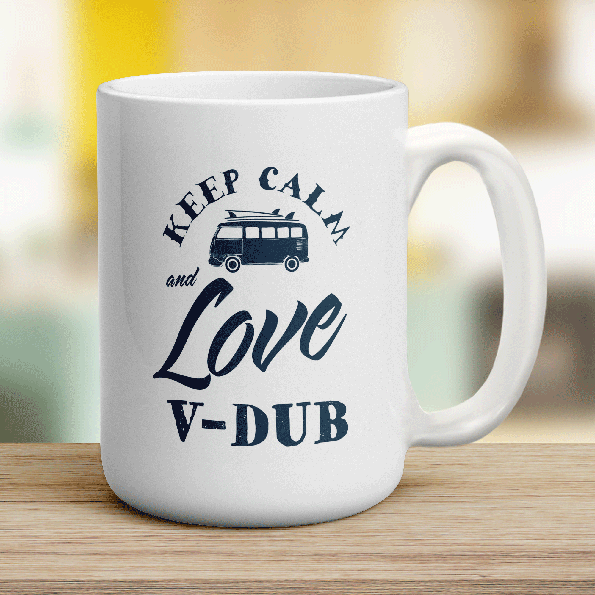 Keep Calm And Love V-Dub Mug