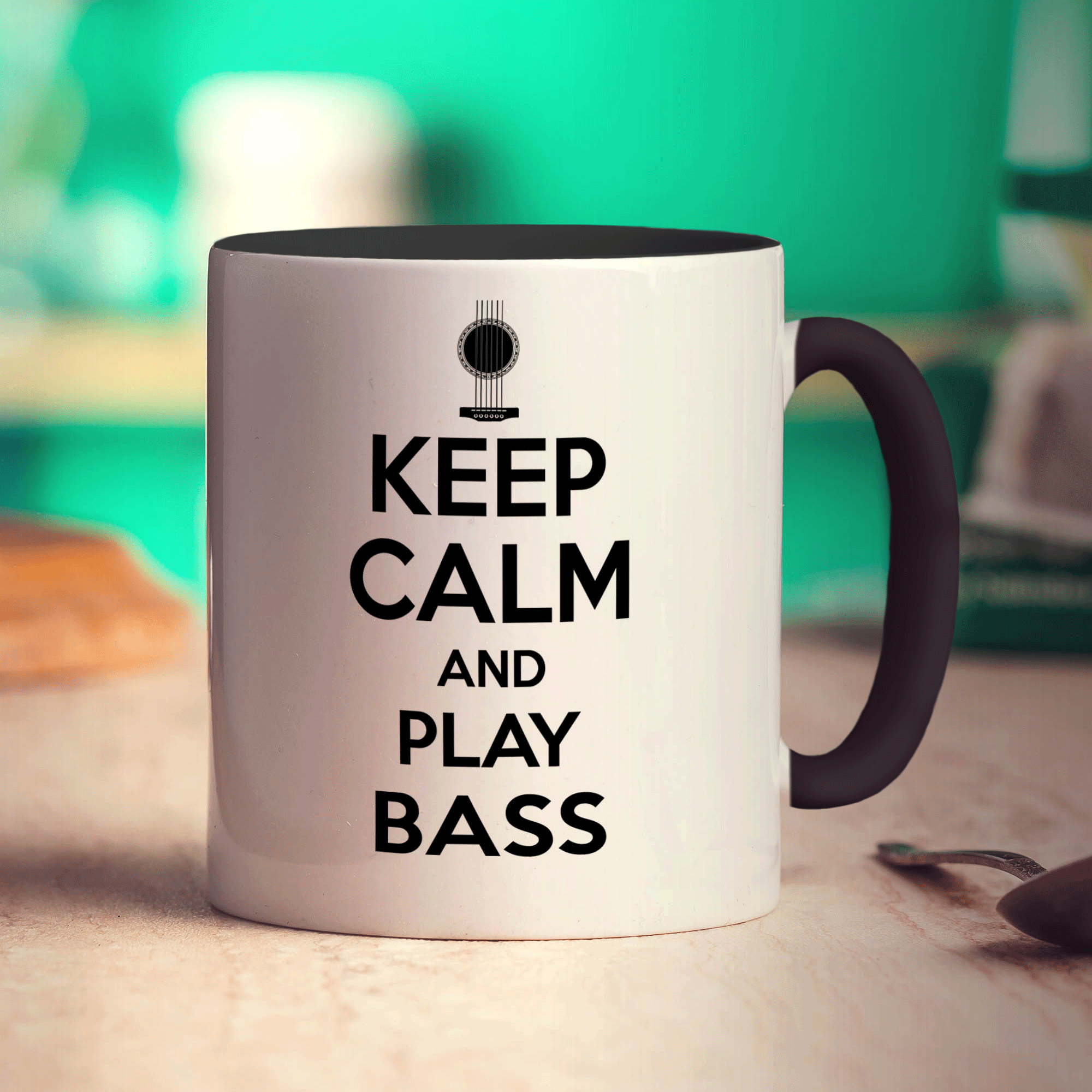 Keep Calm and Play Bass Mug