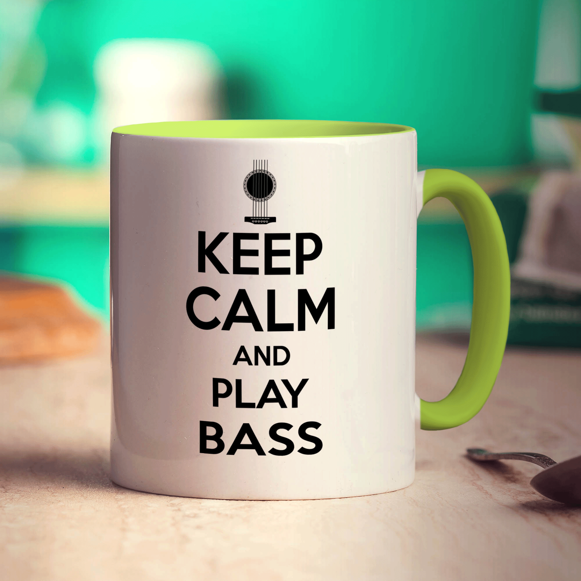 Keep Calm and Play Bass Mug