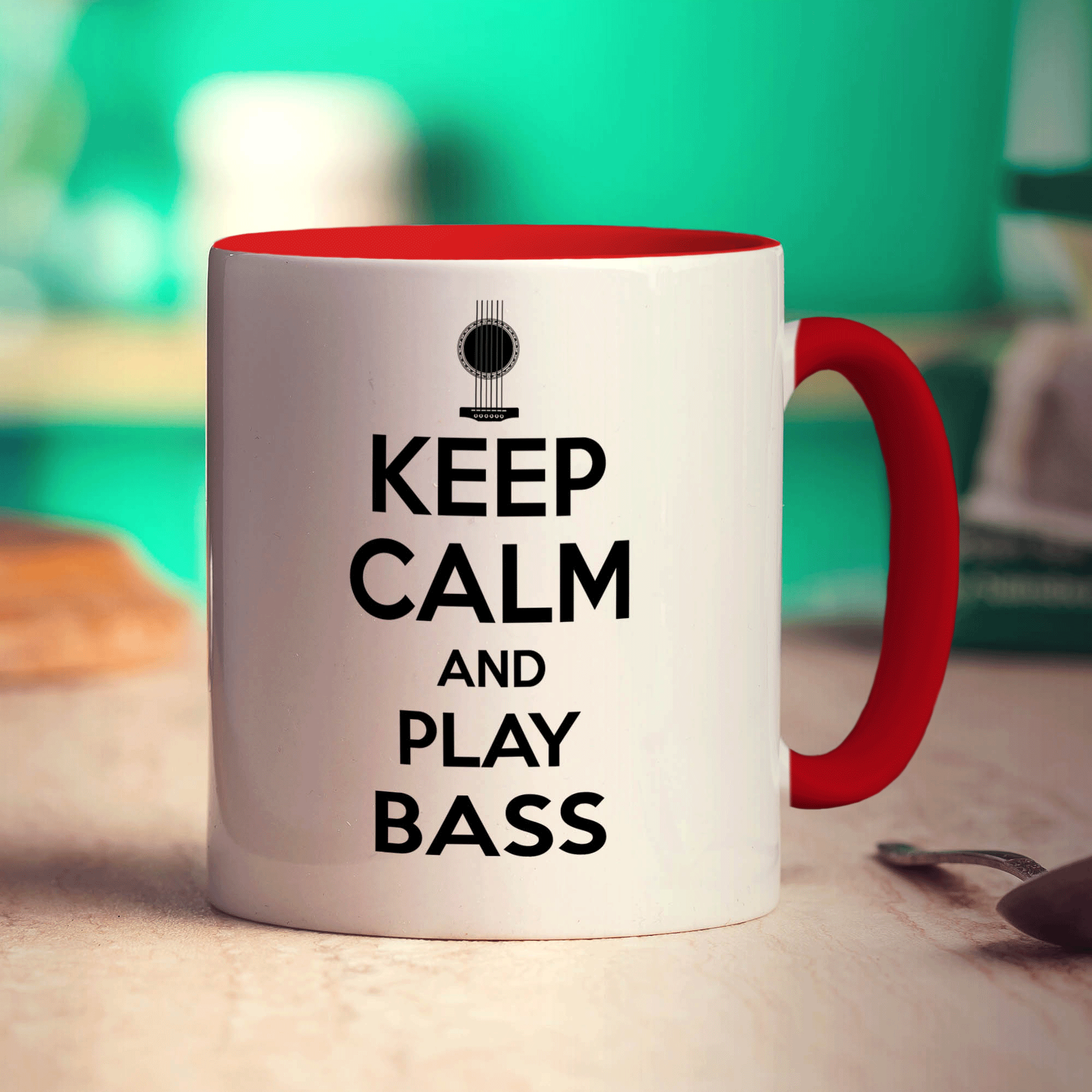 Keep Calm and Play Bass Mug
