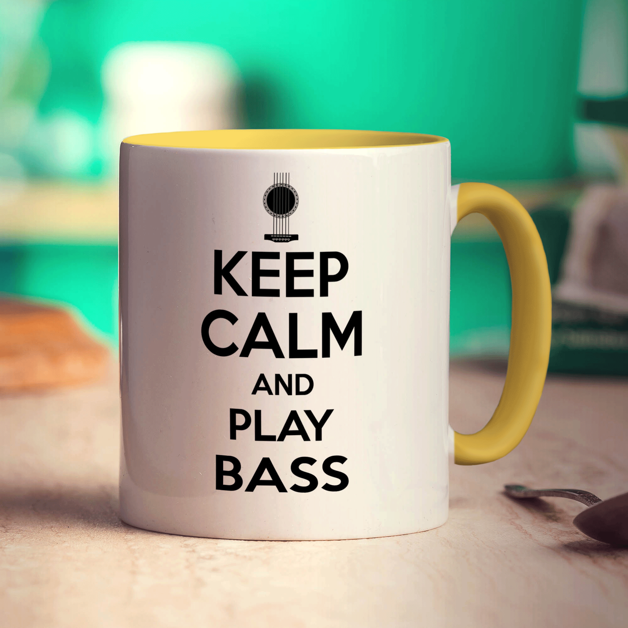 Keep Calm and Play Bass Mug