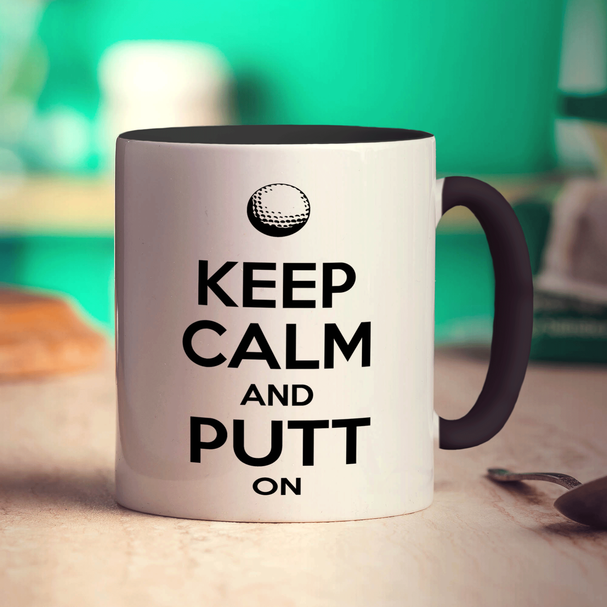 Keep Calm and Putt On Mug